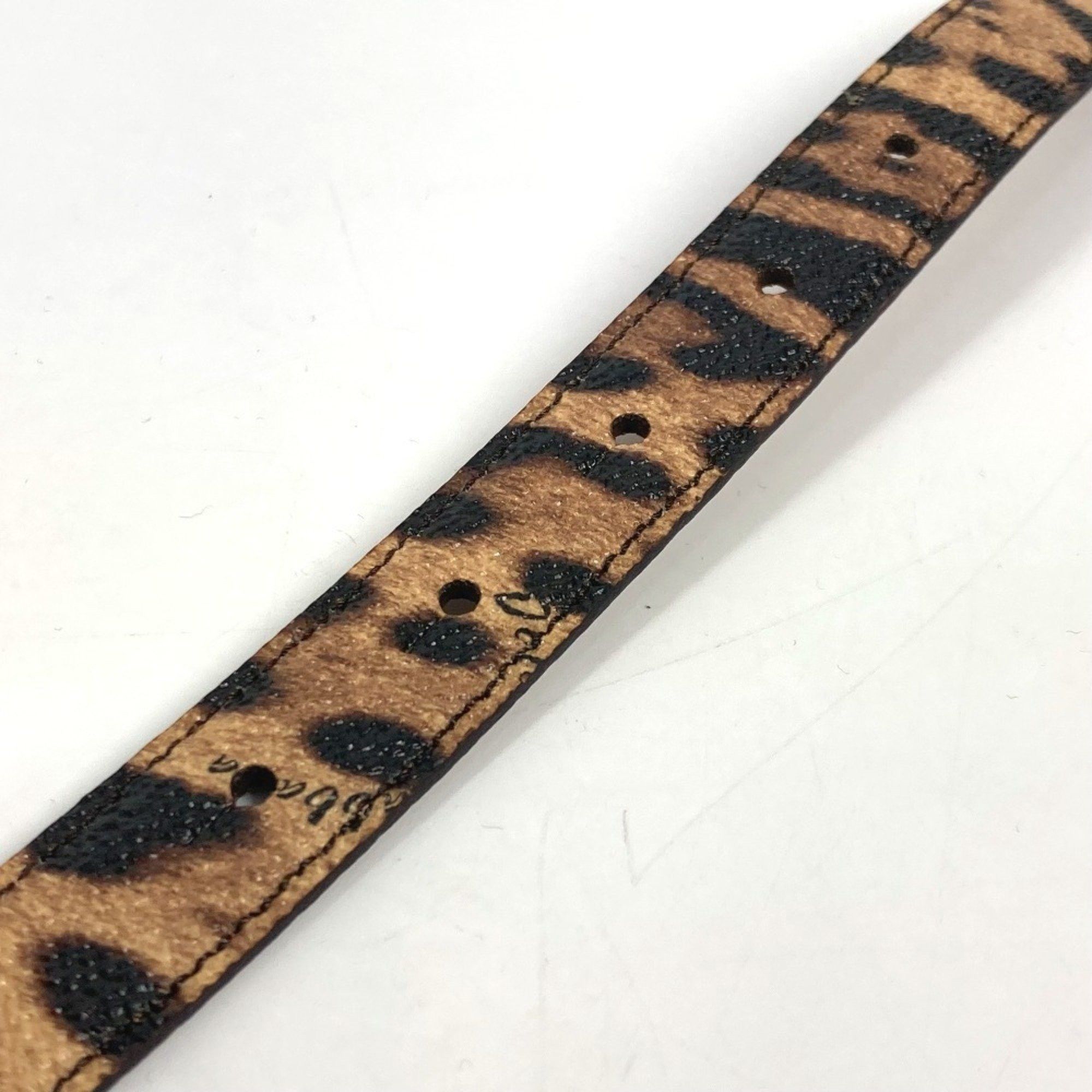 Dolce & Gabbana Dolce & Gabbana DOLCE&GABBANA Leopard print belt for women, brown Size ONE SIZE - 9 Thumbnail