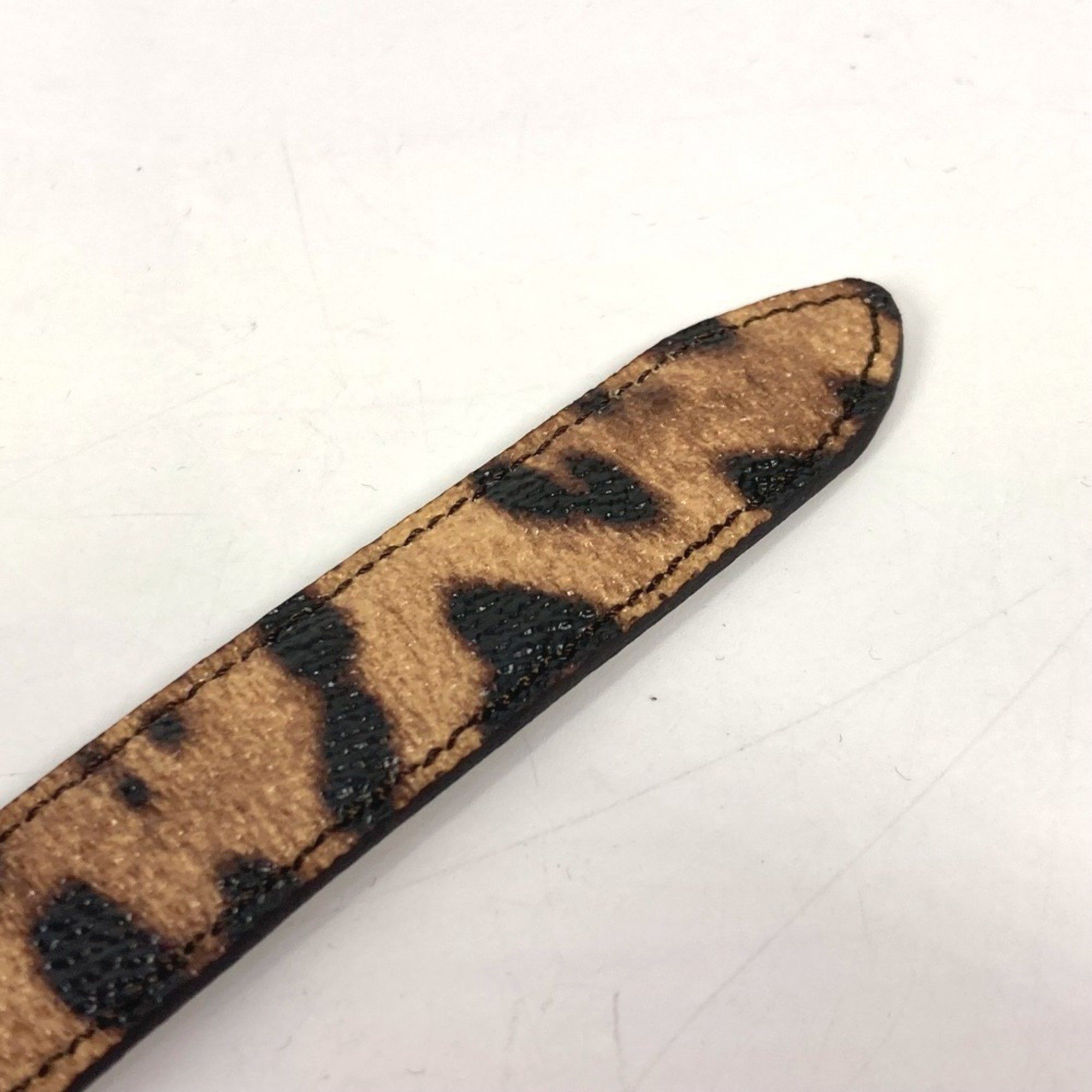 Dolce & Gabbana Dolce & Gabbana DOLCE&GABBANA Leopard print belt for women, brown Size ONE SIZE - 12 Thumbnail