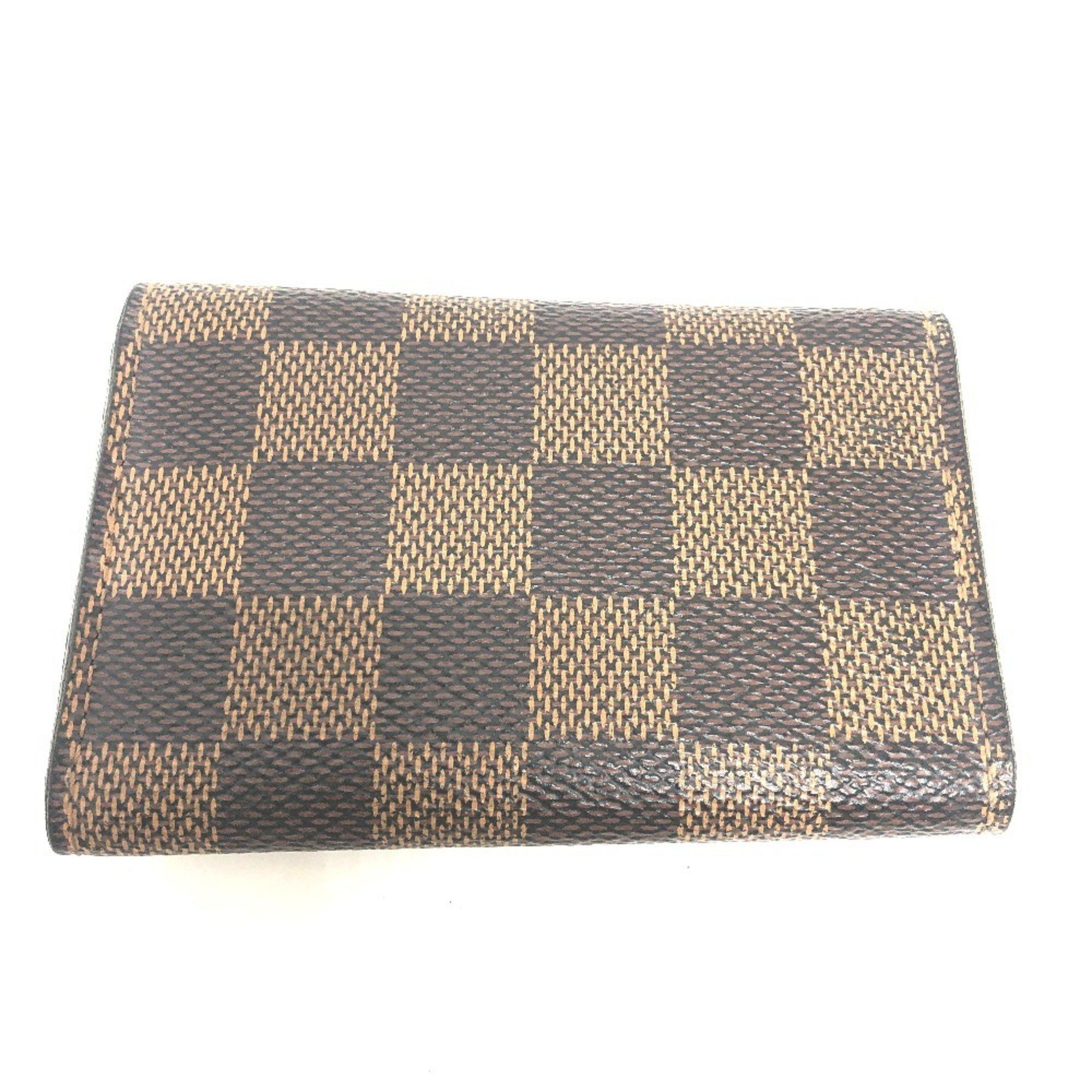 Louis Vuitton LOUIS VUITTON N62630 Multicle 6 6-key case, small item, key Damier canvas, men's, women's, ebene, brown Size ONE SIZE - 2 Thumbnail