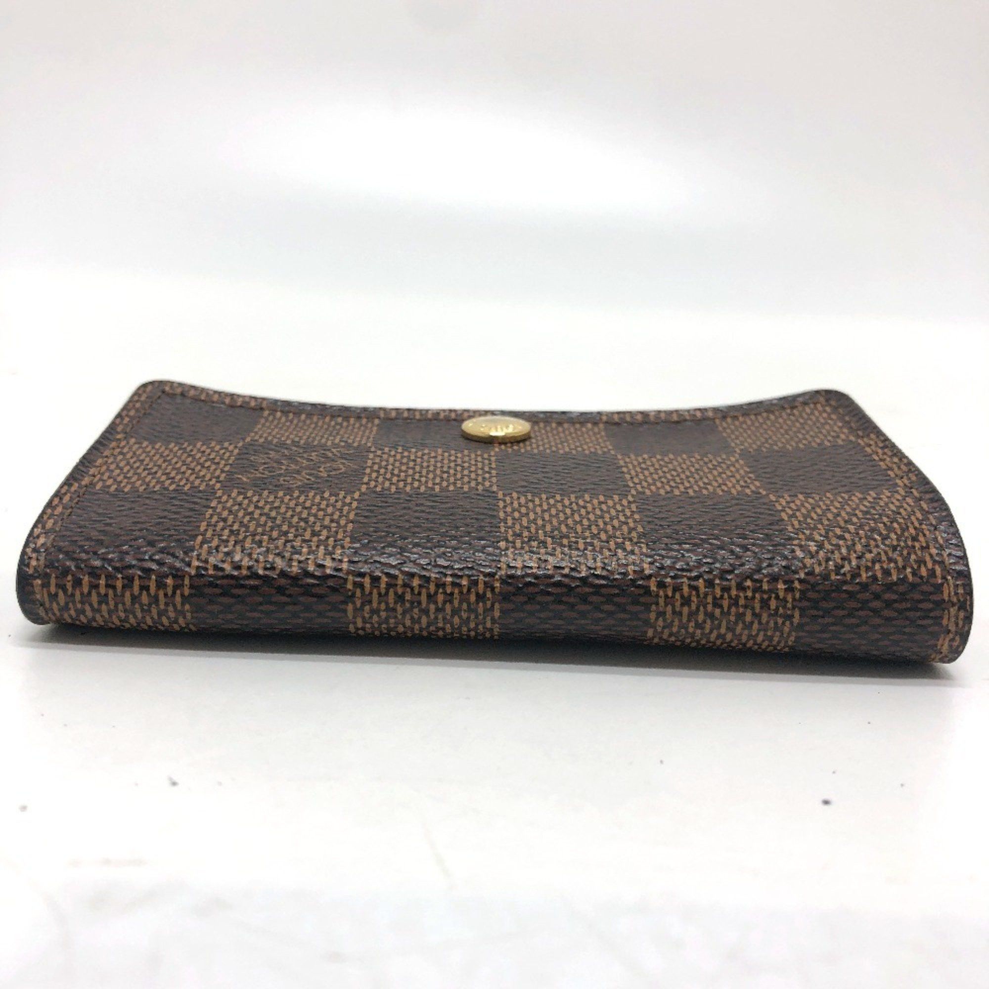 Louis Vuitton LOUIS VUITTON N62630 Multicle 6 6-key case, small item, key Damier canvas, men's, women's, ebene, brown Size ONE SIZE - 6 Thumbnail