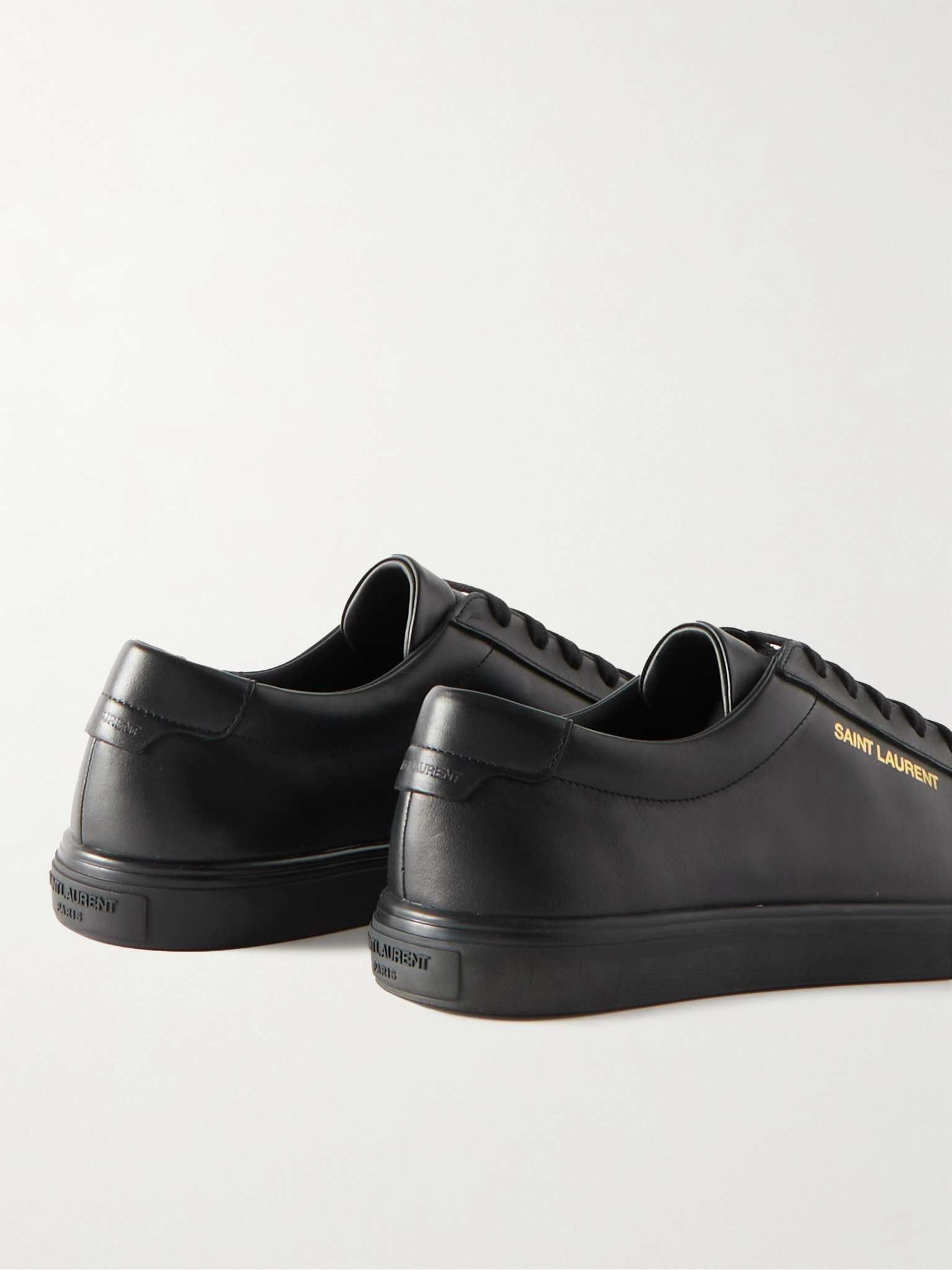 Saint Laurent Paris men's andy sneakers in leather Size US 8 / EU 41 - 3 Thumbnail
