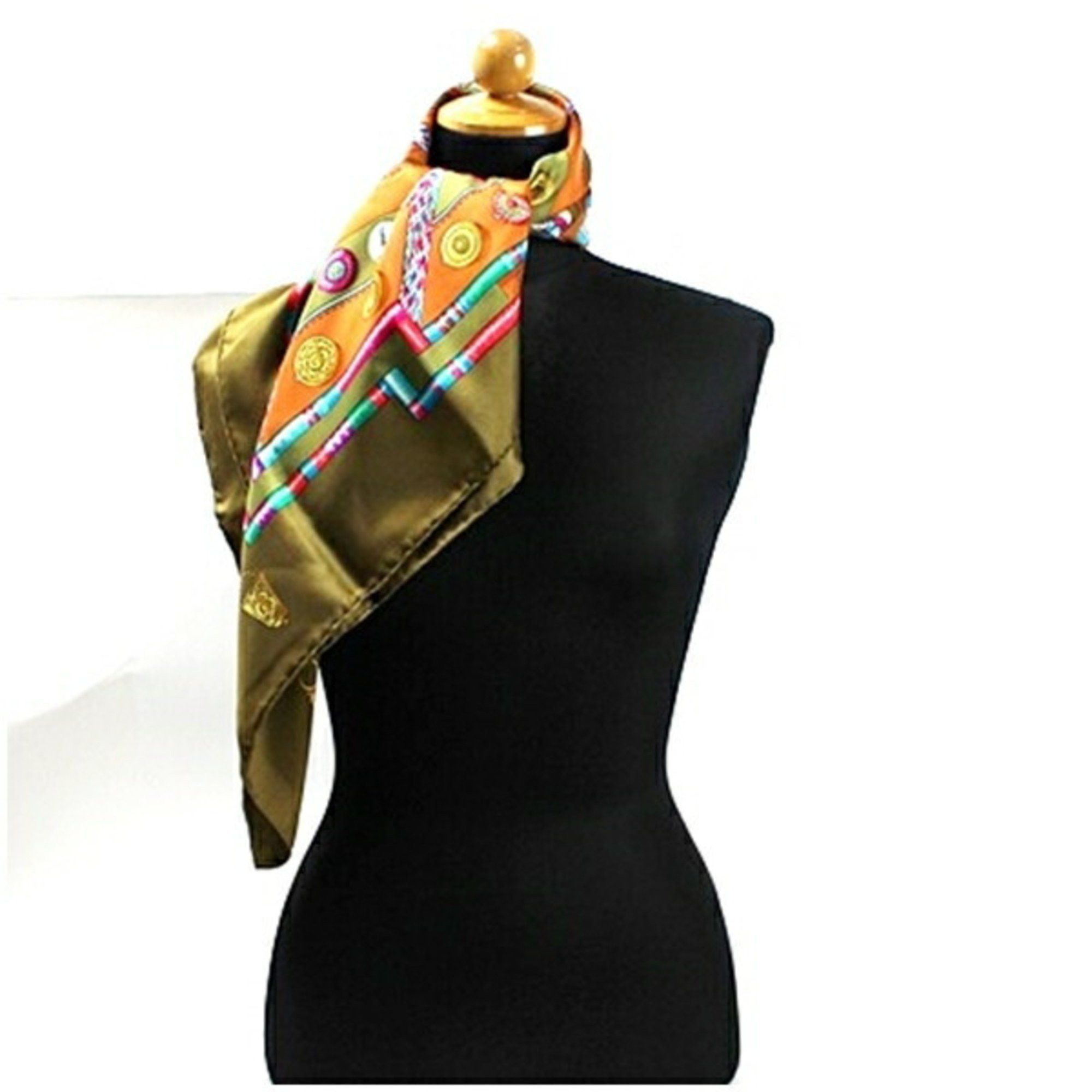 Hermes Hermès Carré 90 scarf Size ONE SIZE - 9 Thumbnail