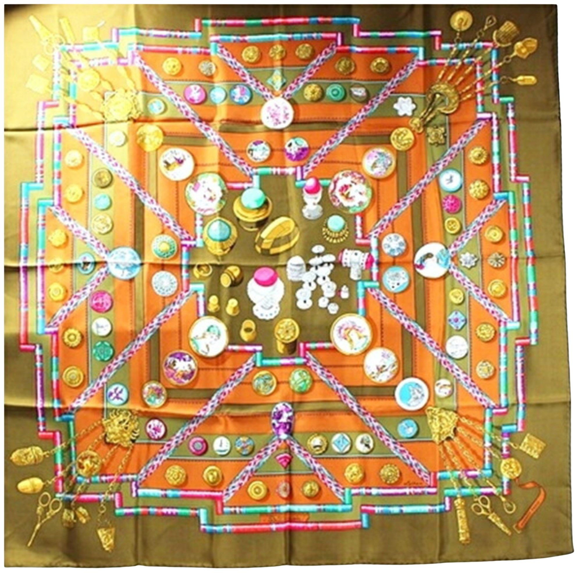 Hermes Hermès Carré 90 scarf Size ONE SIZE - 2 Thumbnail