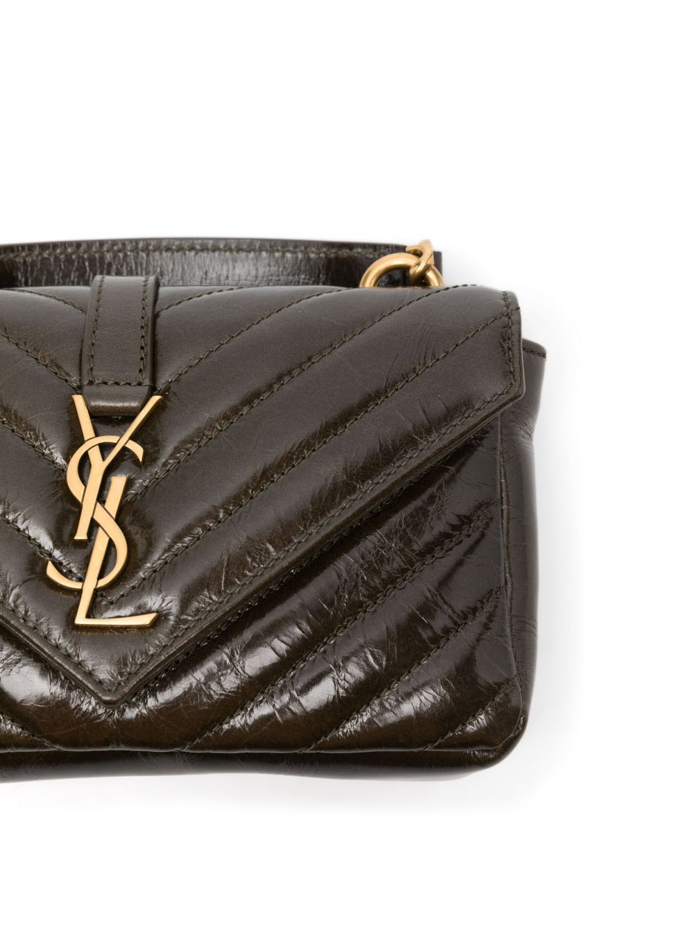 Saint Laurent Paris COLLEGE LEATHER MINI BAG Size ONE SIZE - 3 Thumbnail