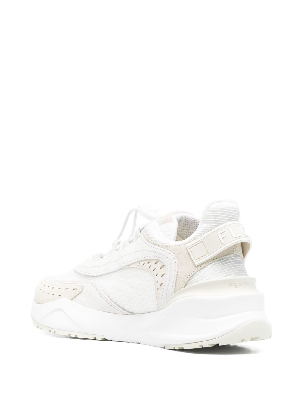 Fendi FENDI FLOW LEATHER SNEAKERS Size US 11 / IT 41 - 4 Thumbnail