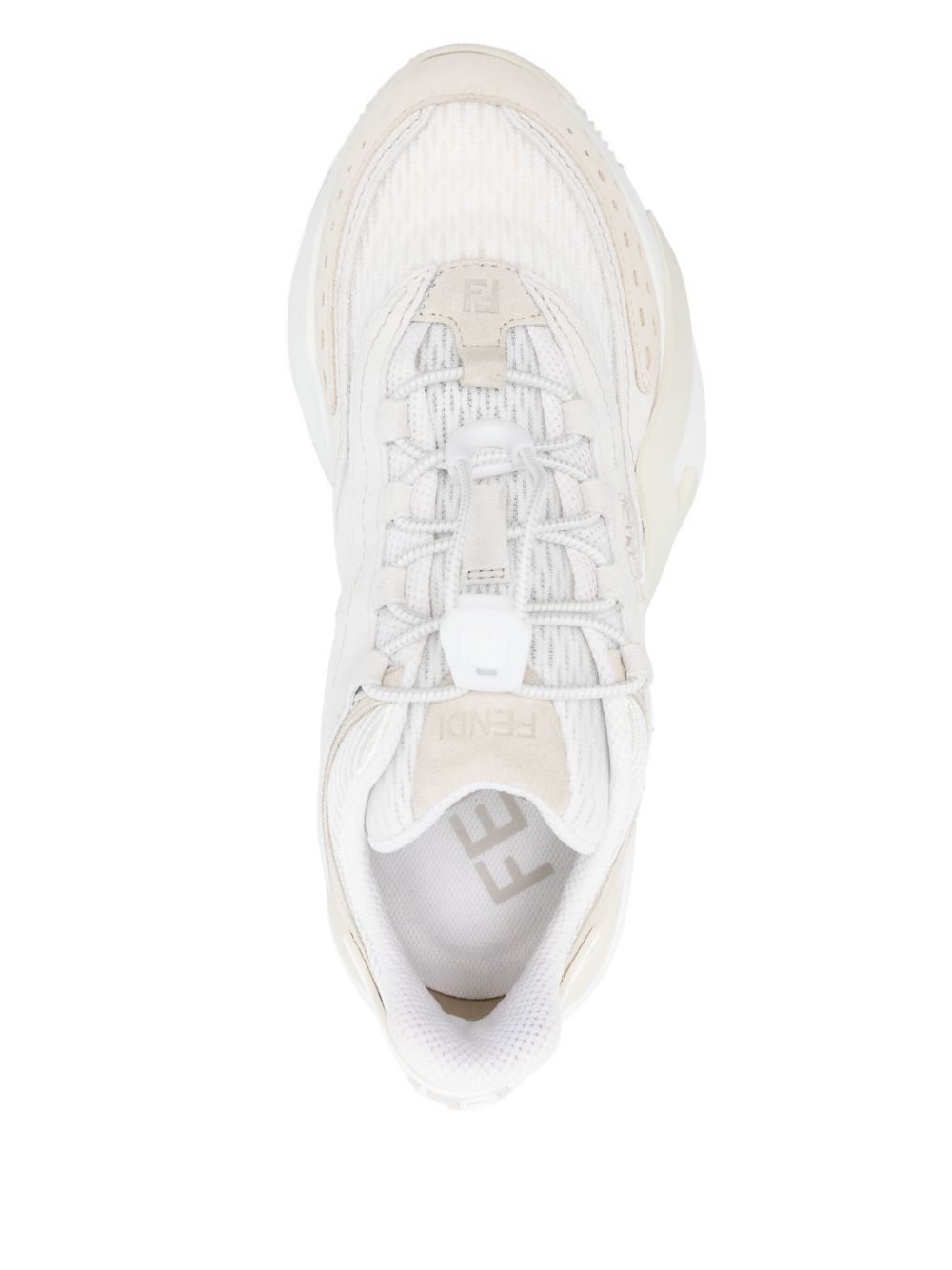 Fendi FENDI FLOW LEATHER SNEAKERS Size US 11 / IT 41 - 2 Thumbnail