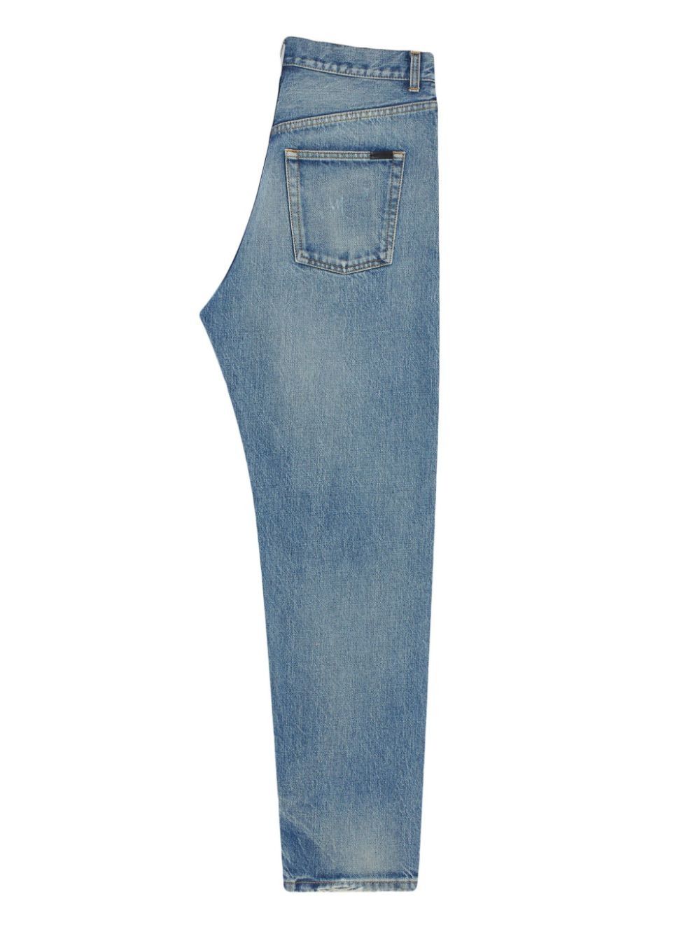 Saint Laurent Paris Vanessa jeans in charlotte blue denim Size 25" / US 0 / IT 36 - 2 Thumbnail