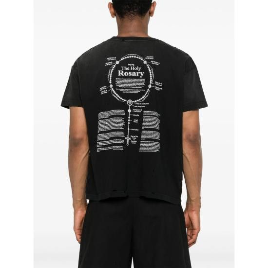 Willy Chavarria WILLY CHAVARRIA Men T-Shirts WCJSY0060 001 BLACK Size US L / EU 52-54 / 3 - 2 Thumbnail