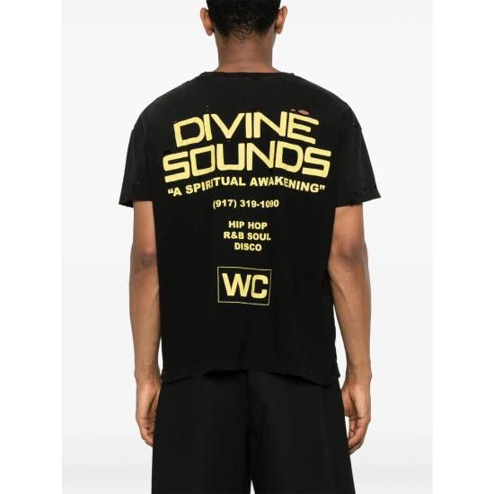 Willy Chavarria WILLY CHAVARRIA Men T-Shirts WCJSY0062 001 BLACK Size US M / EU 48-50 / 2 - 2 Thumbnail