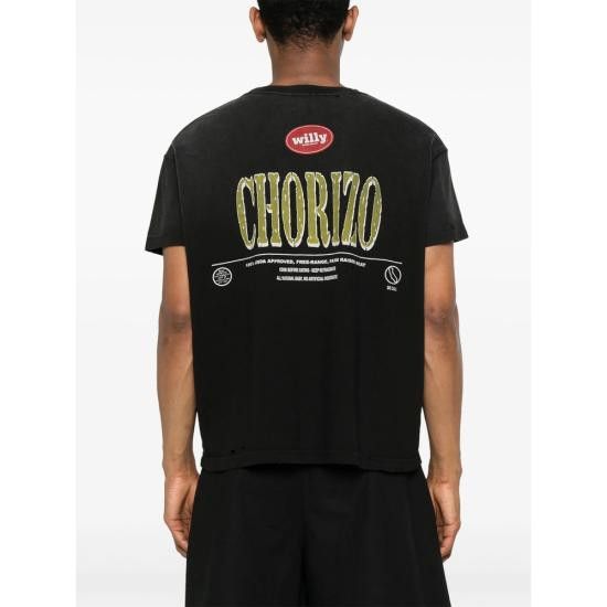 Willy Chavarria WILLY CHAVARRIA Men T-Shirts WCJSY0055 001 WABLK BLACK Size US M / EU 48-50 / 2 - 2 Thumbnail