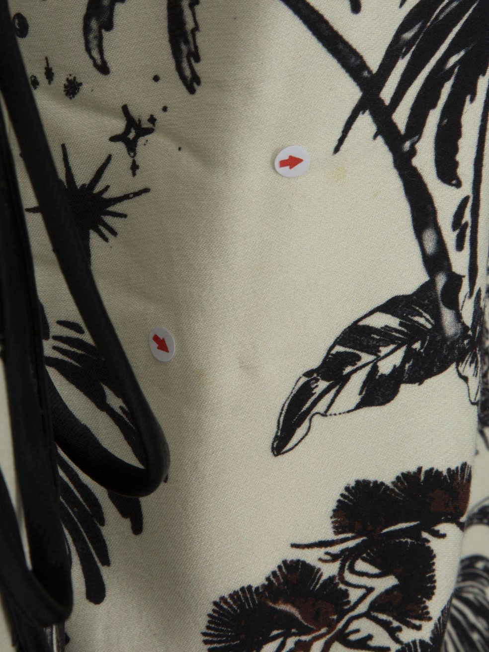 RIXO Palm Tree Print Long Sleeve Cindy Wrap Dress Size M / US 6-8 / IT 42-44 - 5 Thumbnail