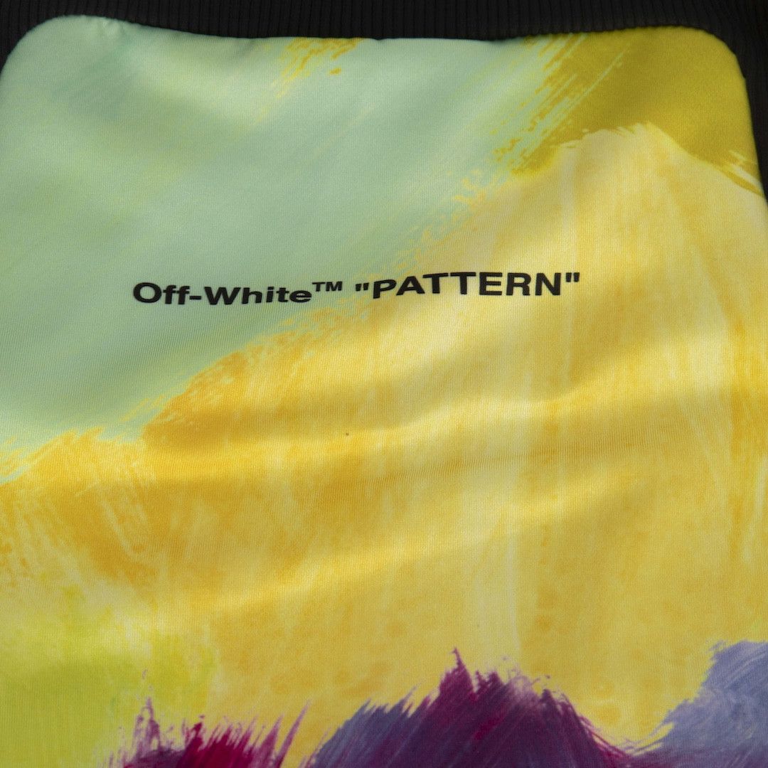 Off-White Brush Stroke Pattern Crop Top Size S / US 4 / IT 40 - 3 Thumbnail