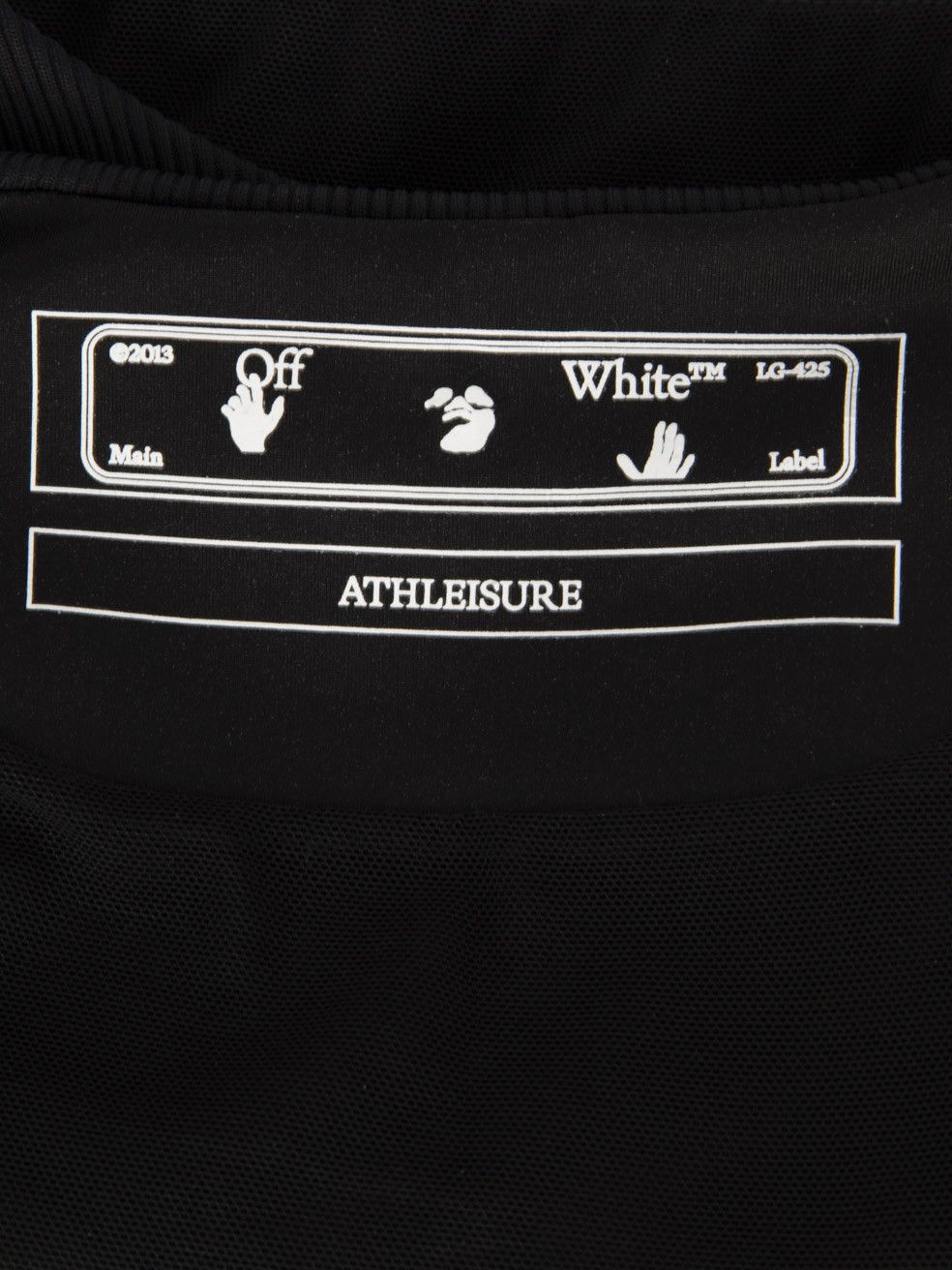 Off-White Brush Stroke Pattern Crop Top Size S / US 4 / IT 40 - 6 Thumbnail