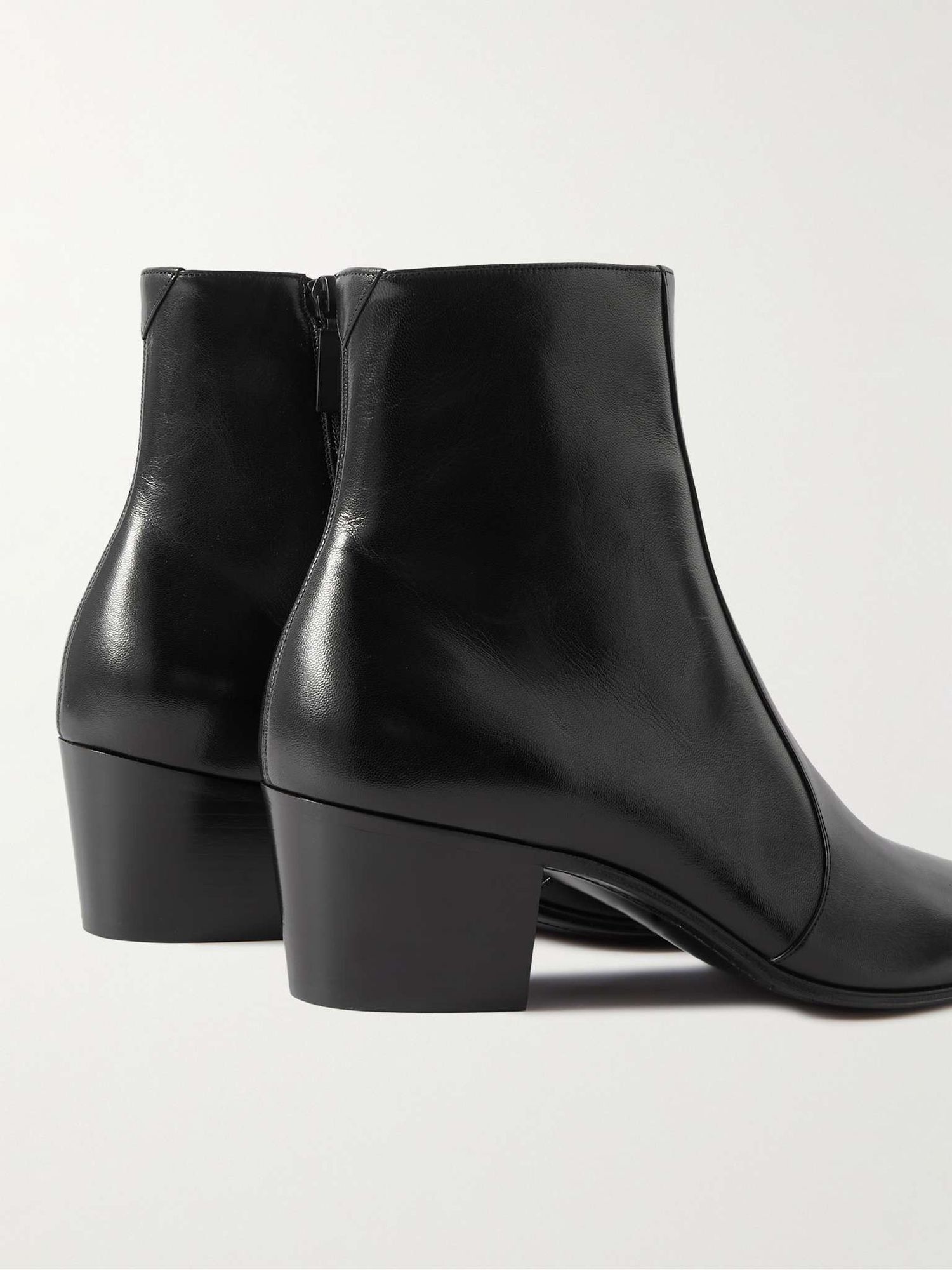 Saint Laurent Paris Vassili chelsea booties in smooth leather Size US 6 / IT 36 - 3 Thumbnail