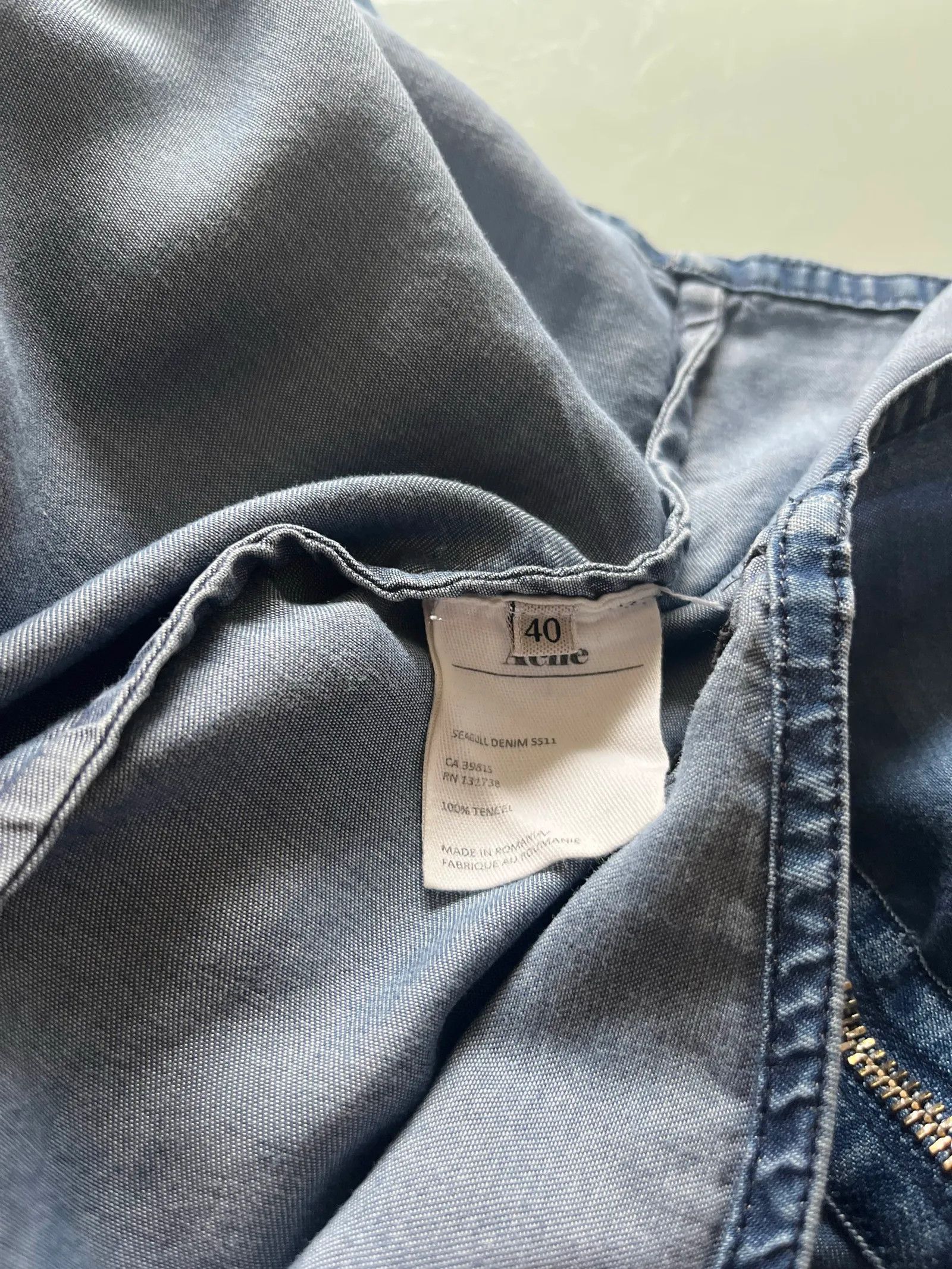 Acne Studios Acne Studios Seagull denim SS11 Dress Size M / US 6-8 / IT 42-44 - 3 Thumbnail