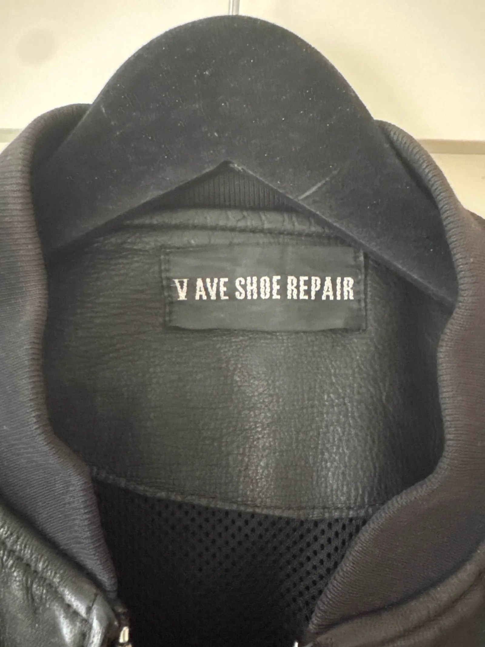 V AVE SHOE REPAIR V Ave Shoe Repair Leather Jacket Size US M / EU 48-50 / 2 - 2 Thumbnail