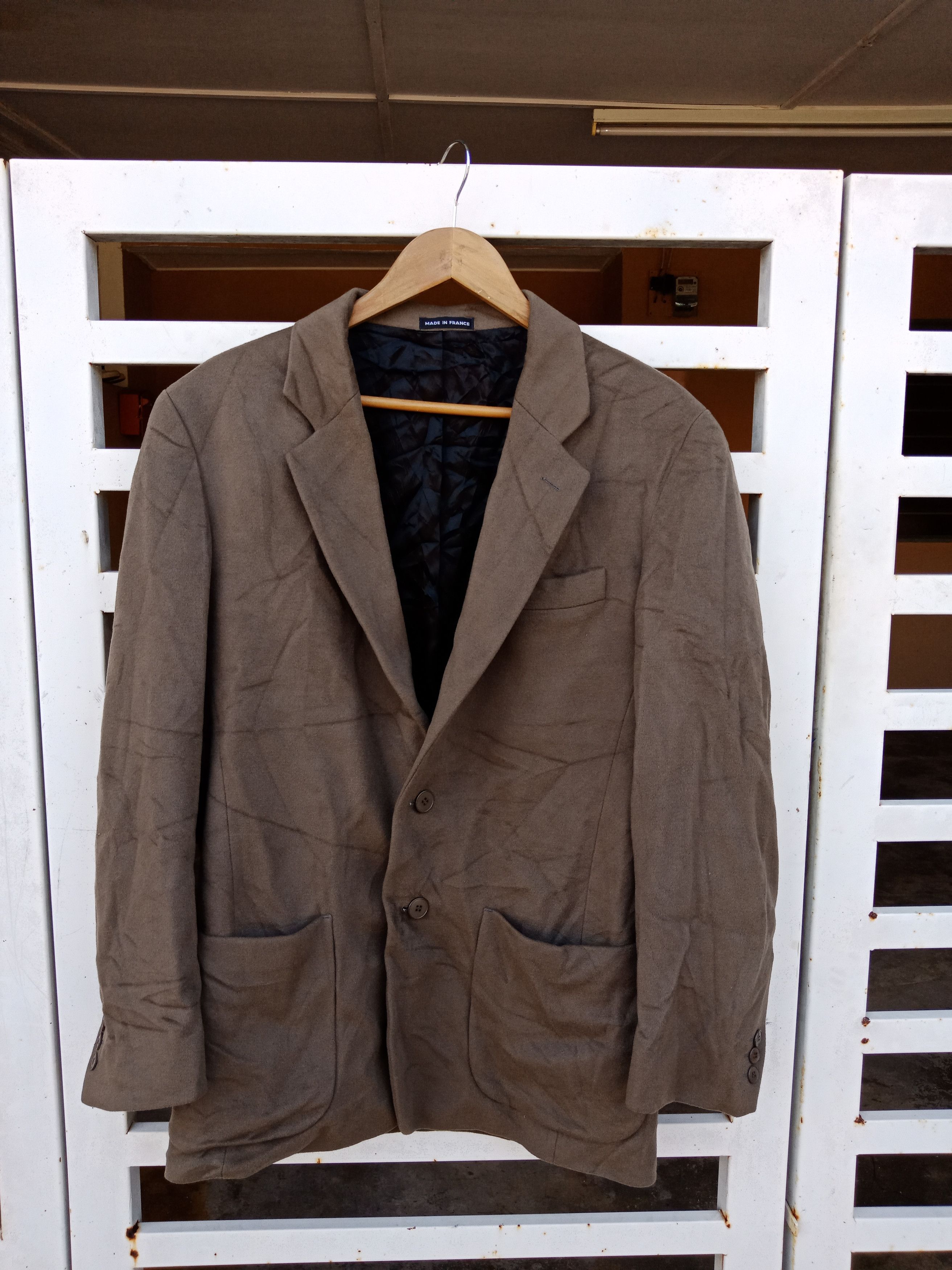 agnes b. Agnes B. Wool Coat Made in France Size US M / EU 48-50 / 2 - 1 Thumbnail