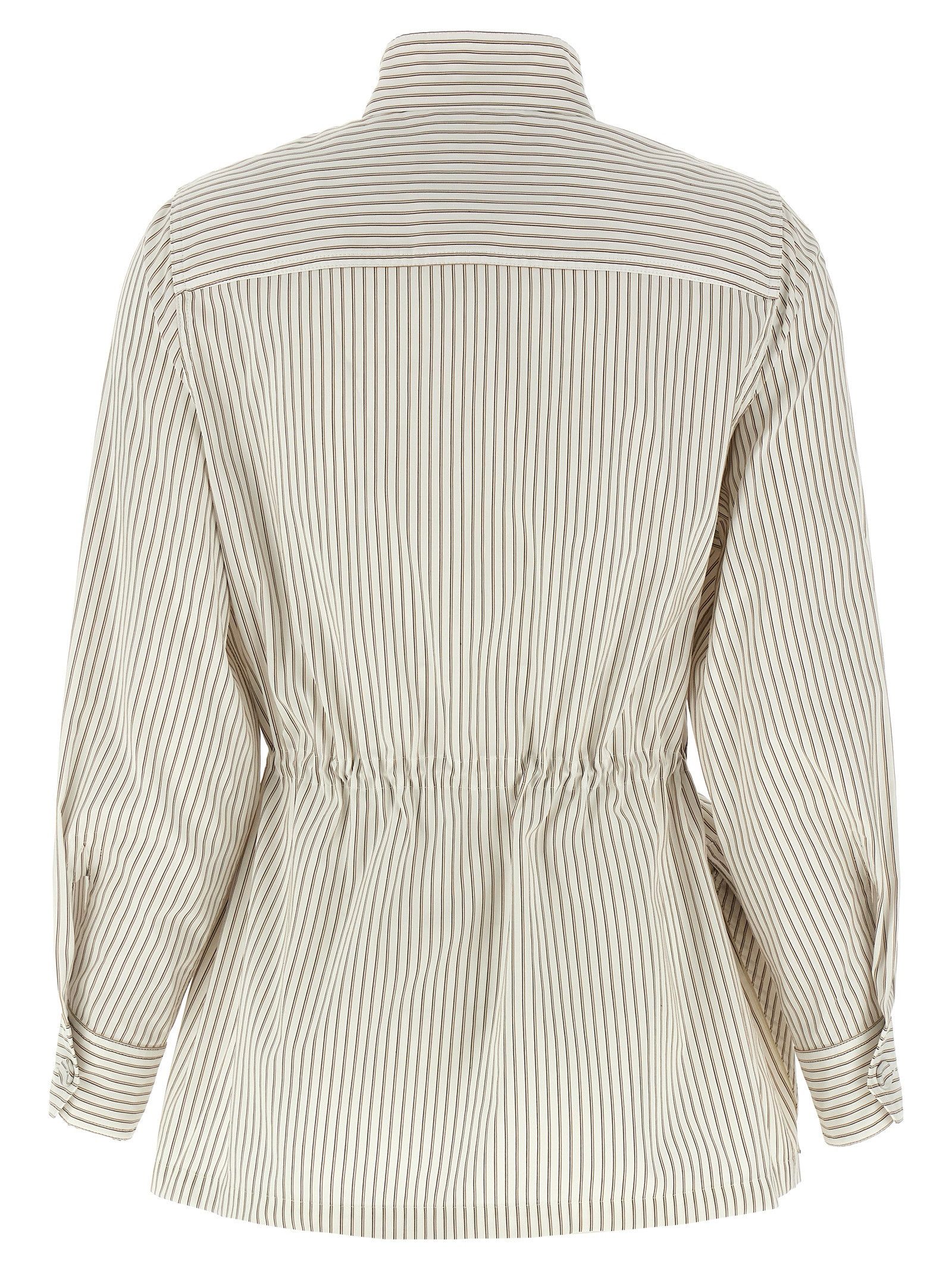 Fendi Striped Blouson Size S / US 4 / IT 40 - 2 Thumbnail