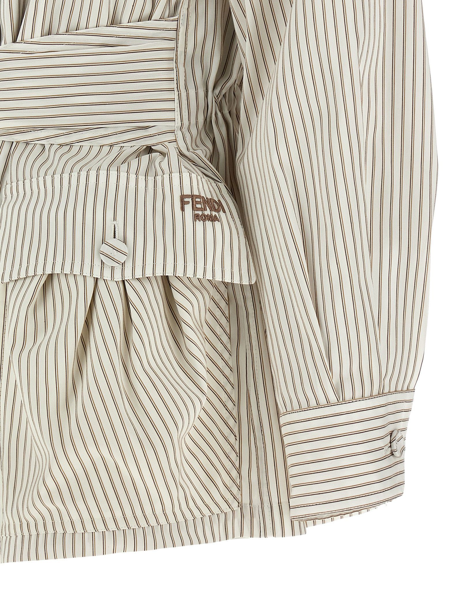 Fendi Striped Blouson Size M / US 6-8 / IT 42-44 - 4 Thumbnail