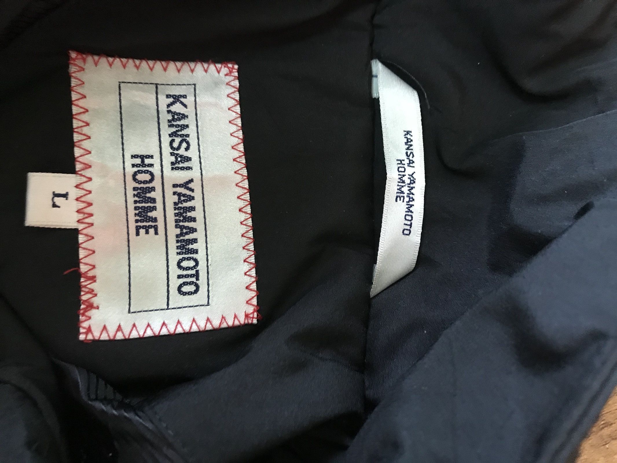 Japanese Brand Japanese Brand Kansai Yamamoto Homme Windbreaker Jackets Size US S / EU 44-46 / 1 - 6 Thumbnail