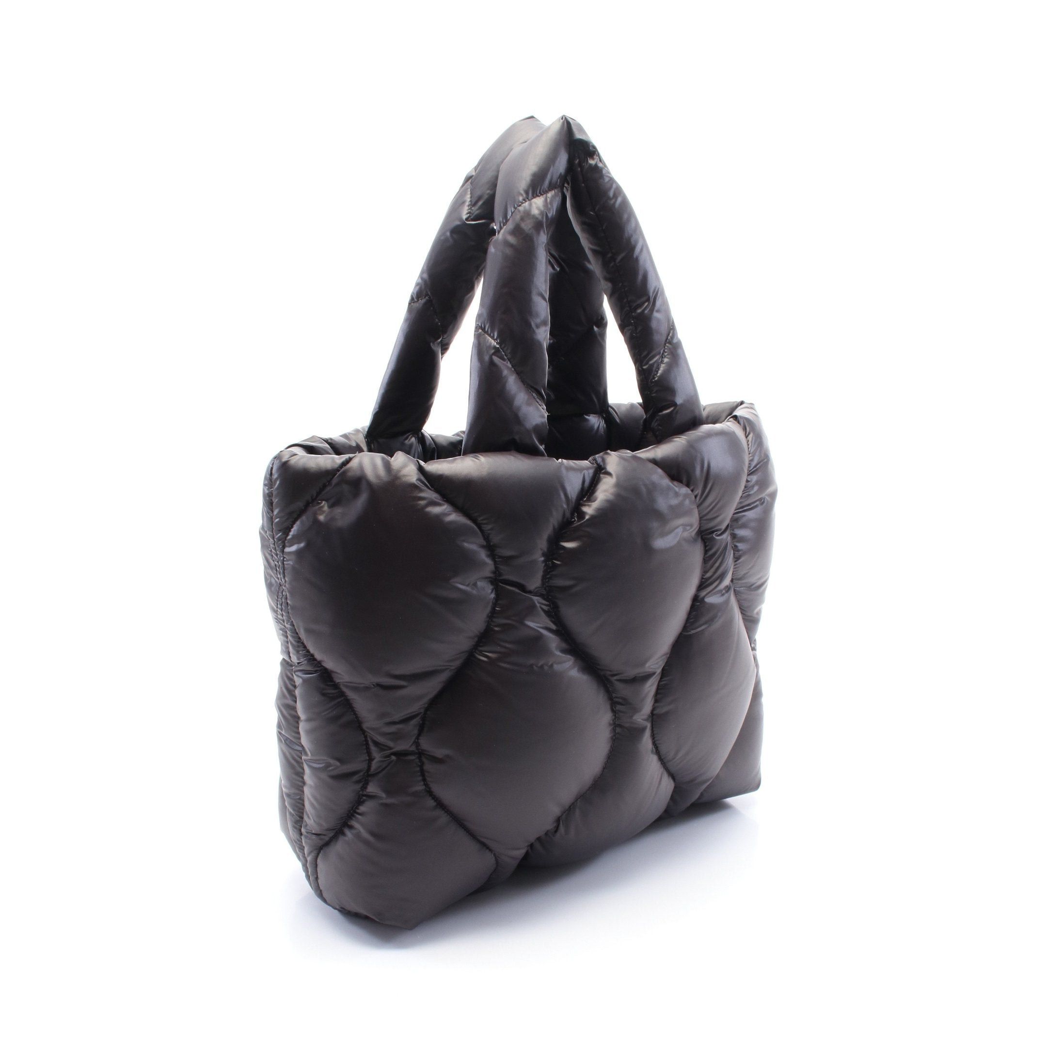 Miu Miu Miu Miu Padet Quilting Handbag Tote Bag Nylon Black Size ONE SIZE - 2 Thumbnail