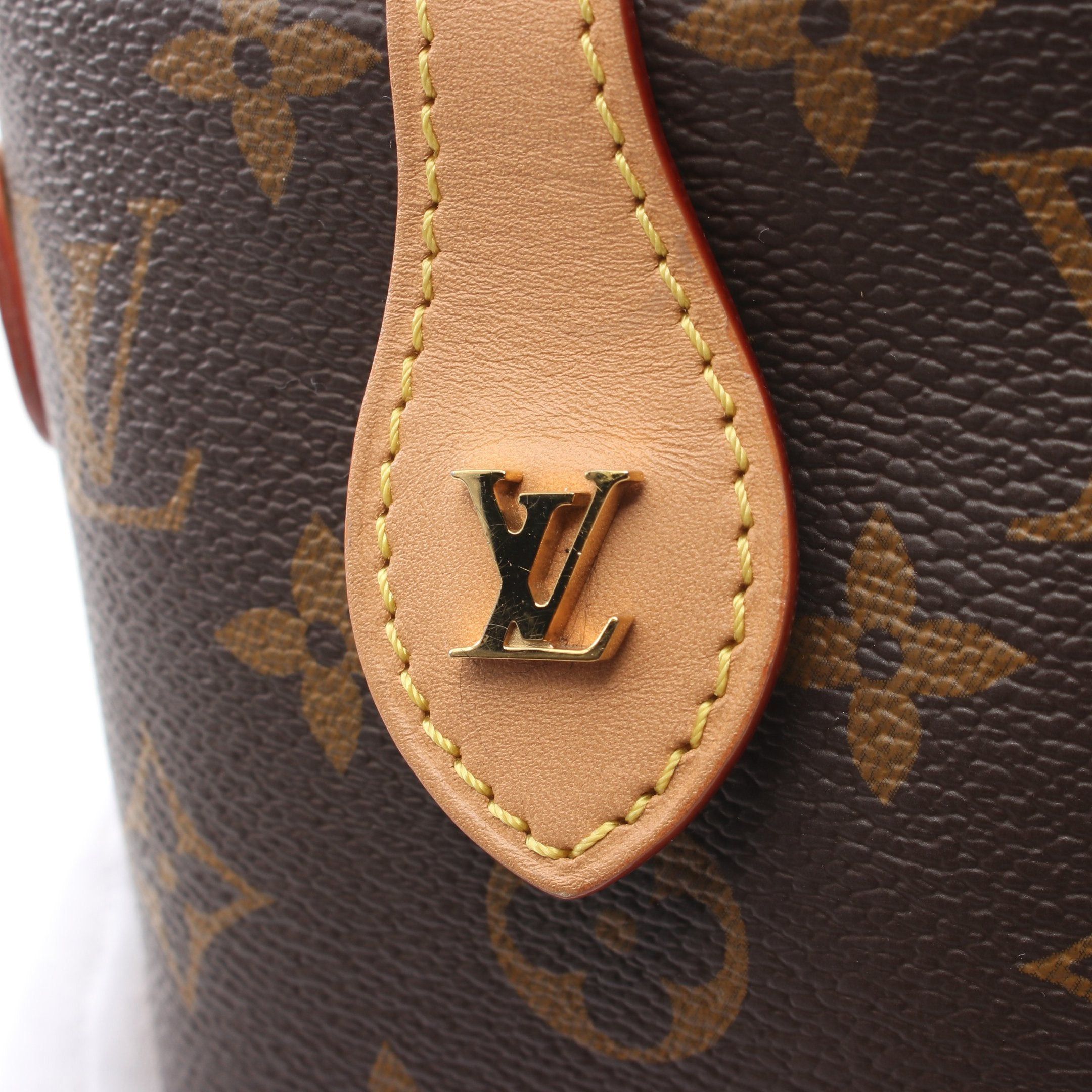 Louis Vuitton Louis Vuitton Fold Me Pouch Monogram Shoulder Bag Leather Brown Size ONE SIZE - 5 Thumbnail