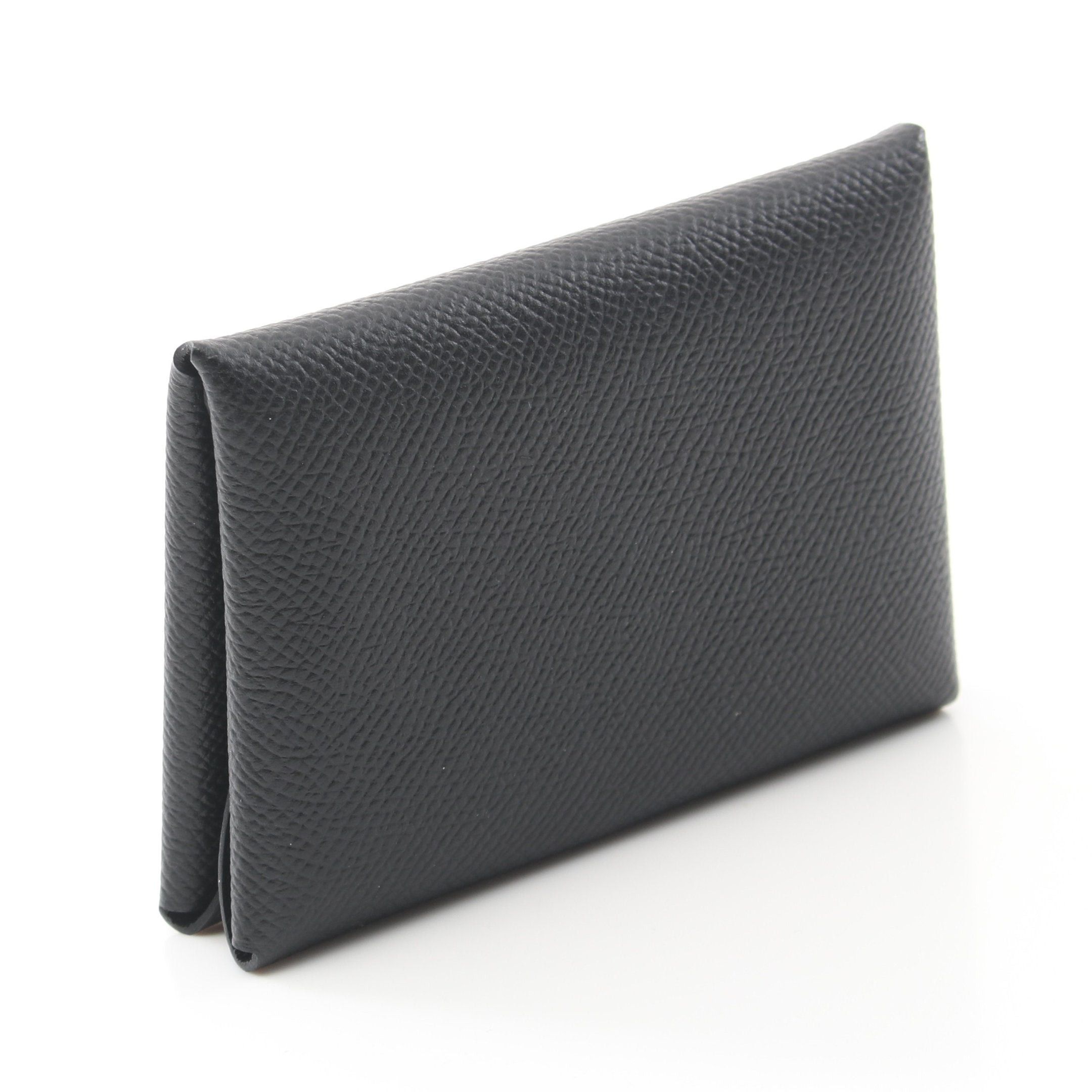 Hermes Hermes Calviduo Coin Purse Veau Epsom Black Silver Hardware B Stamp Size ONE SIZE - 2 Thumbnail