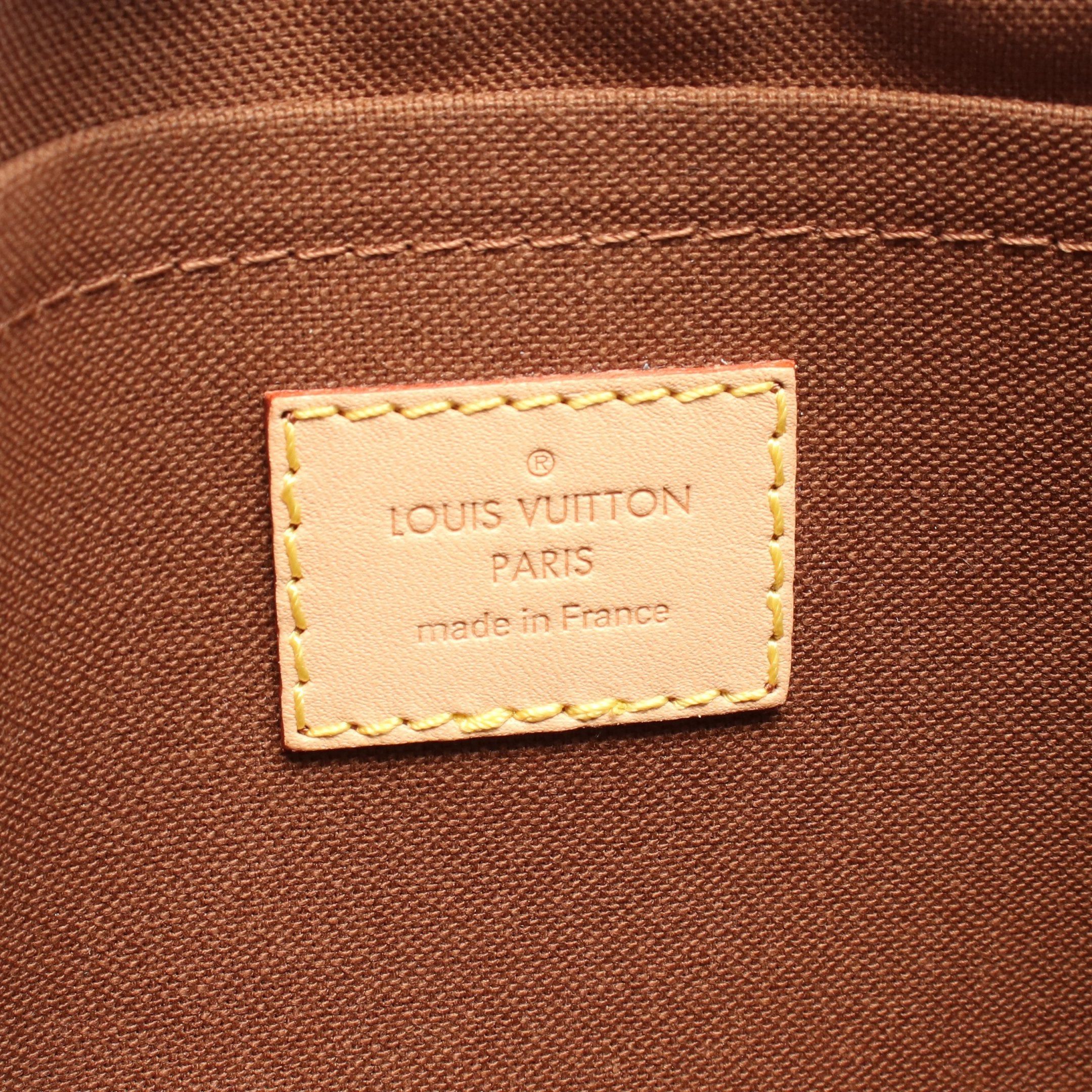 Louis Vuitton Louis Vuitton Multy Pochette Accessoires Monogram Khaki Shoulder Bag Brown Green Size ONE SIZE - 4 Thumbnail
