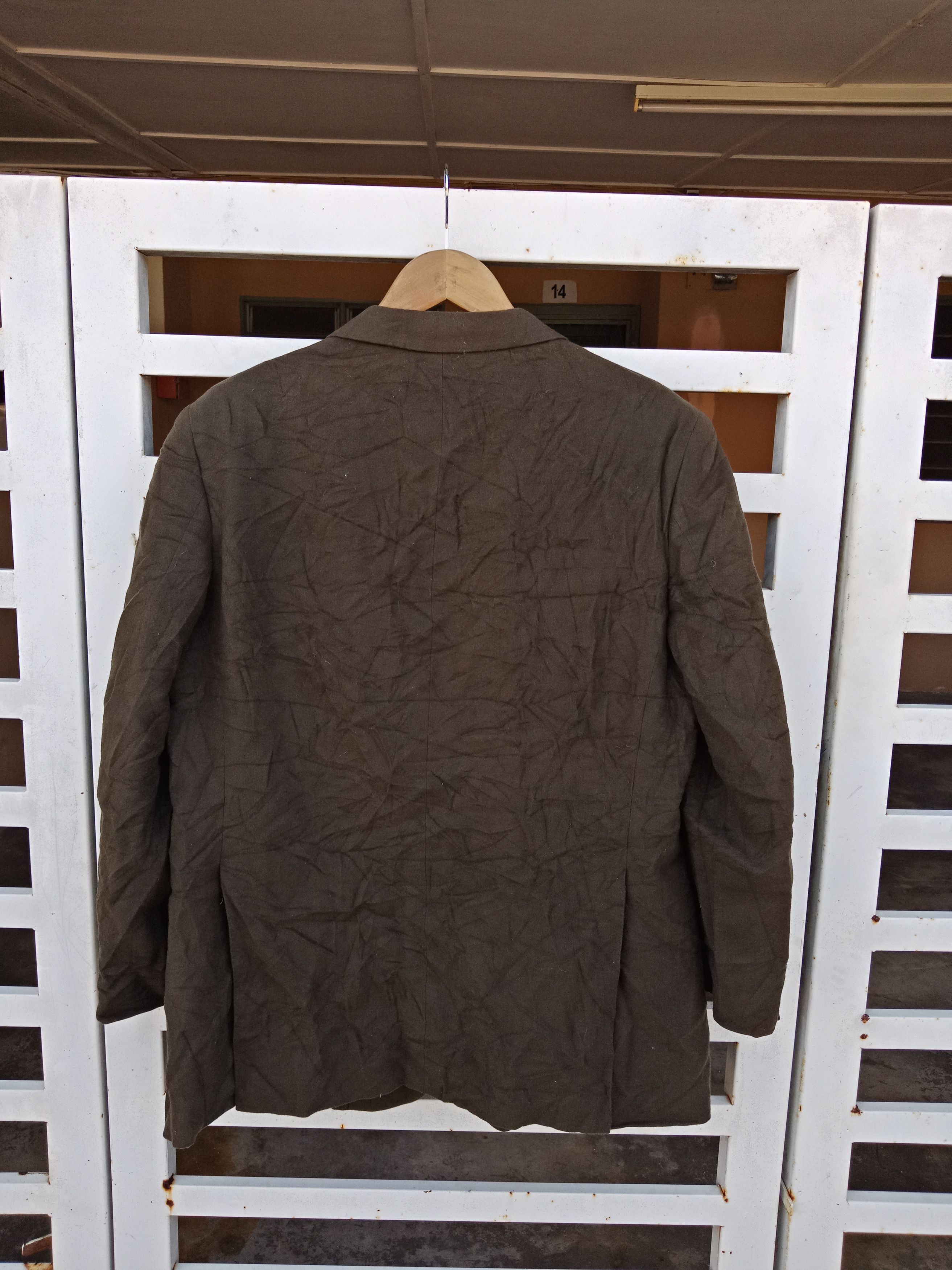 Burberry Vintage Burberrys Wool Coat Size US L / EU 52-54 / 3 - 2 Thumbnail