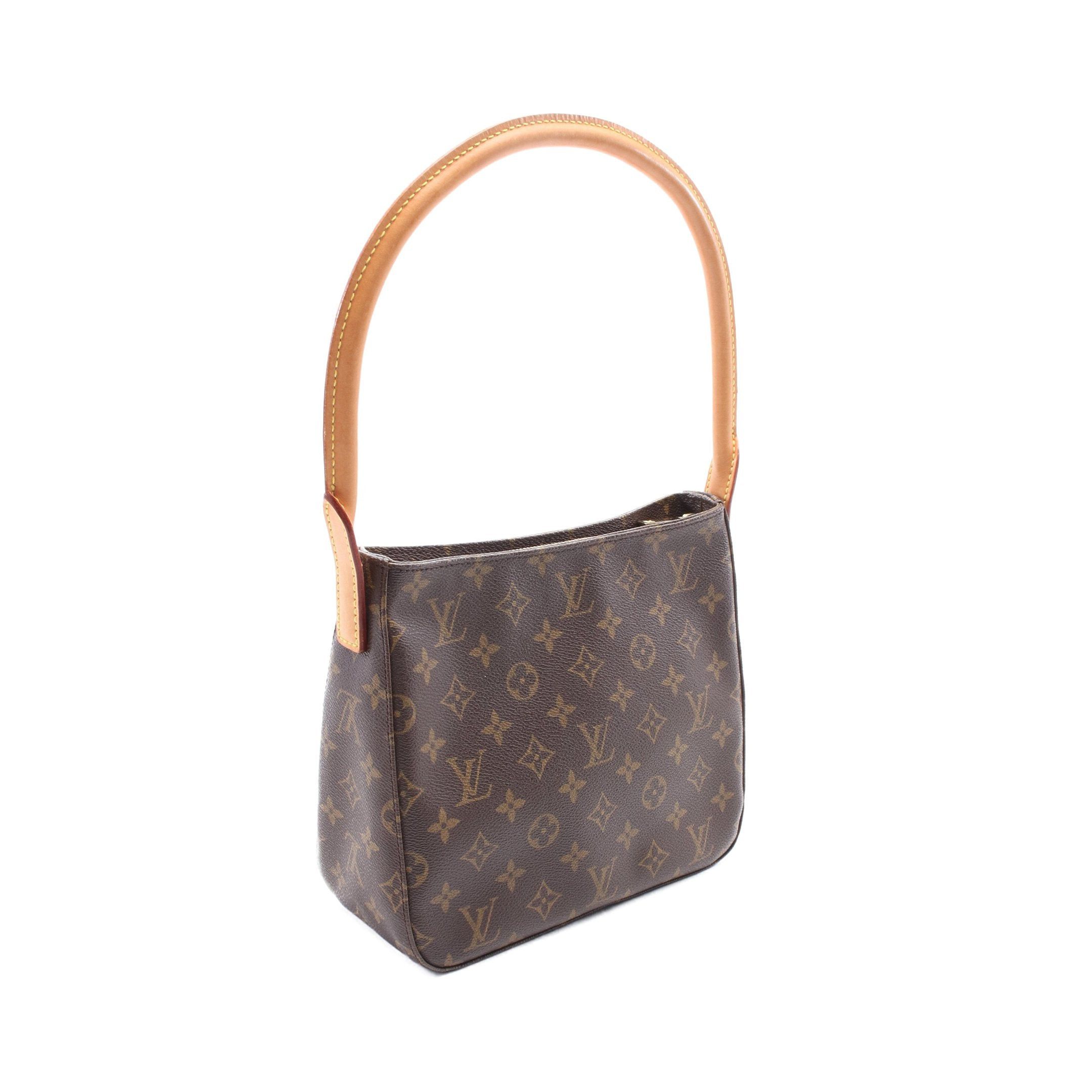 Louis Vuitton Louis Vuitton Looping Mm Monogram Shoulder Bag Leather Brown Size ONE SIZE - 2 Thumbnail