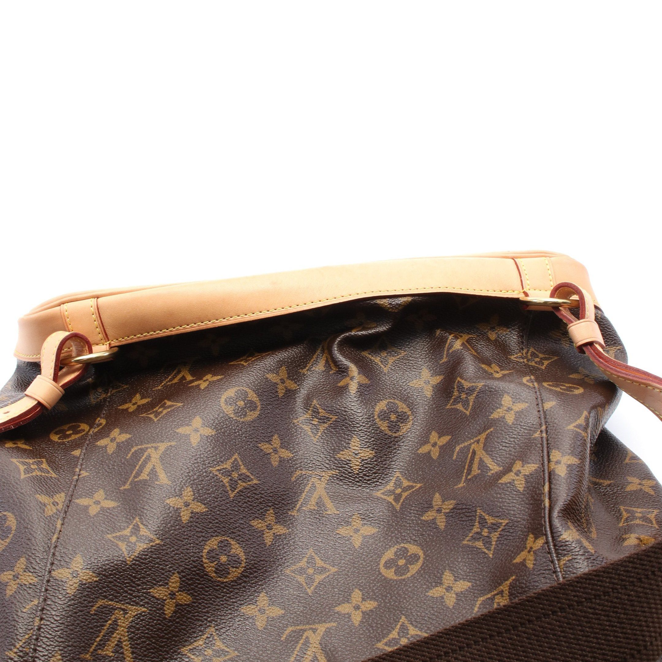 Louis Vuitton Louis Vuitton Montsouris Gm Monogram Backpack Rucksack Leather Brown Size ONE SIZE - 9 Thumbnail