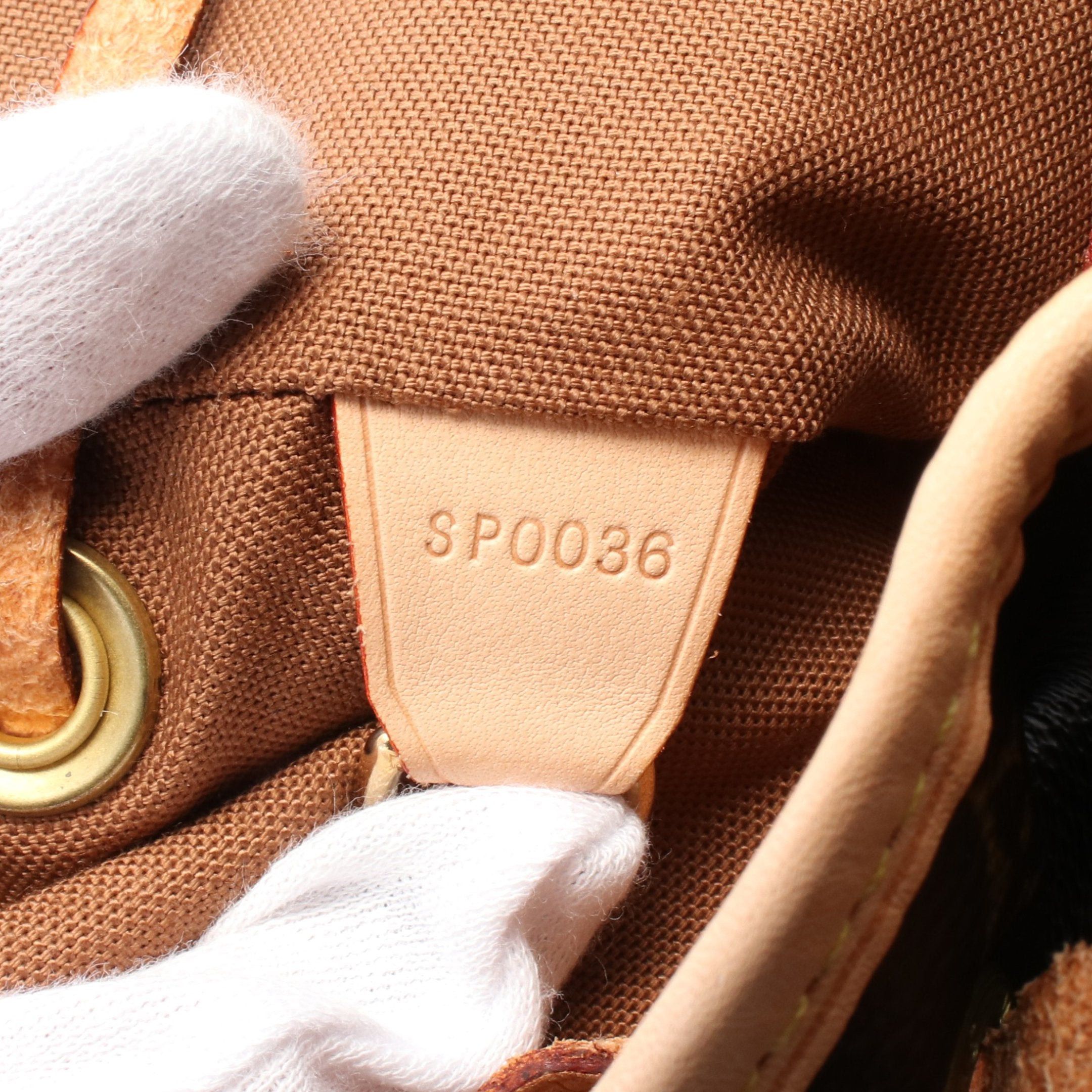 Louis Vuitton Louis Vuitton Montsouris Gm Monogram Backpack Rucksack Leather Brown Size ONE SIZE - 5 Thumbnail