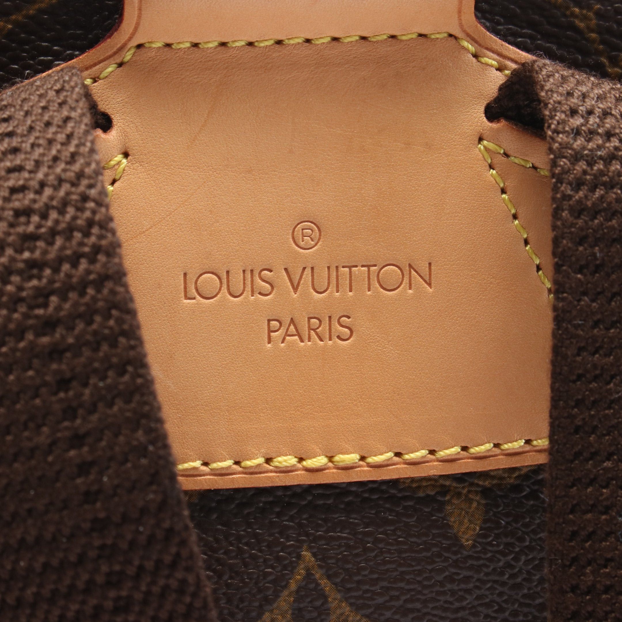 Louis Vuitton Louis Vuitton Montsouris Gm Monogram Backpack Rucksack Leather Brown Size ONE SIZE - 10 Thumbnail