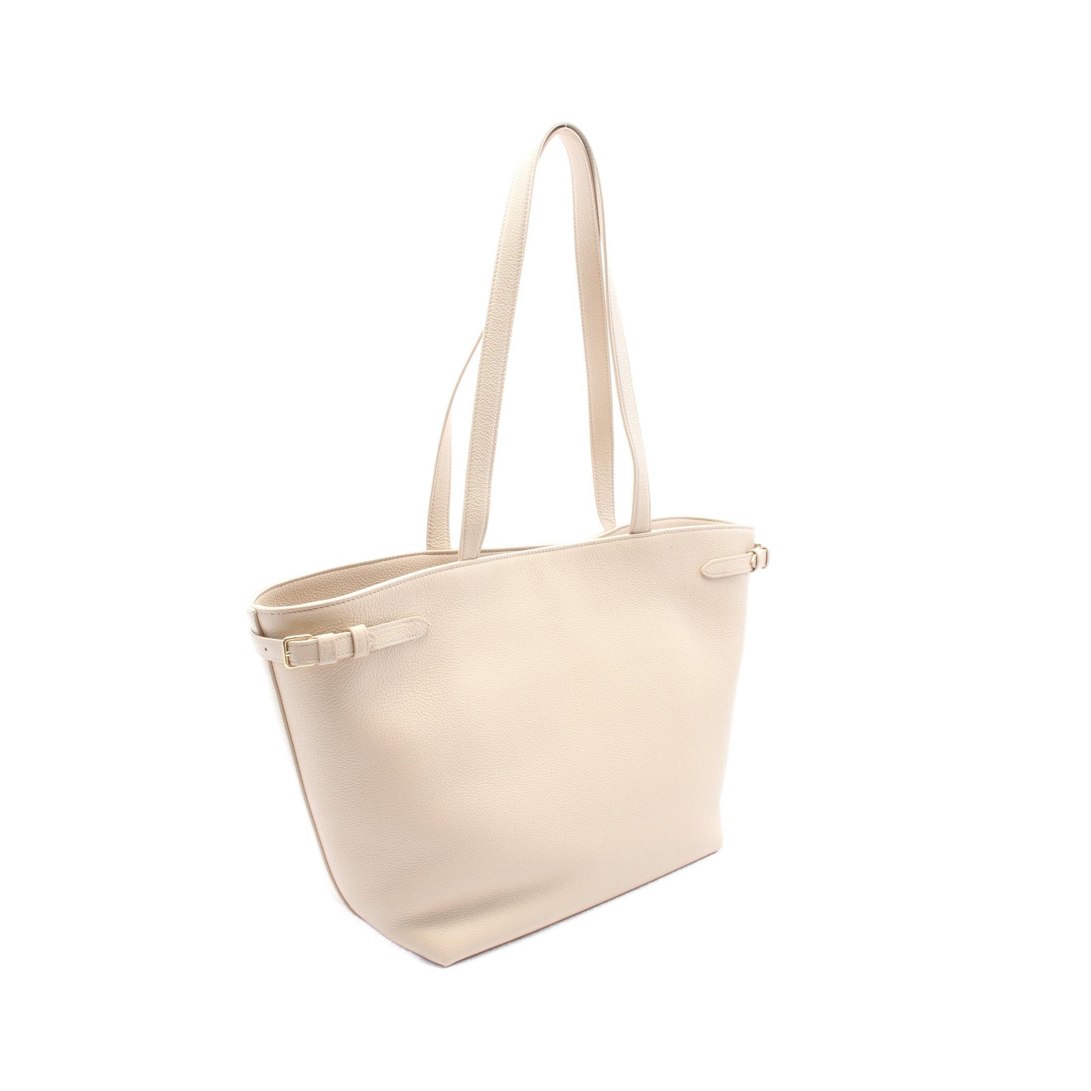 Celine Celine Medium Hippopotamus Anais Cuill Triomphe Shoulder Bag Tote Leather Ivory Size ONE SIZE - 2 Thumbnail