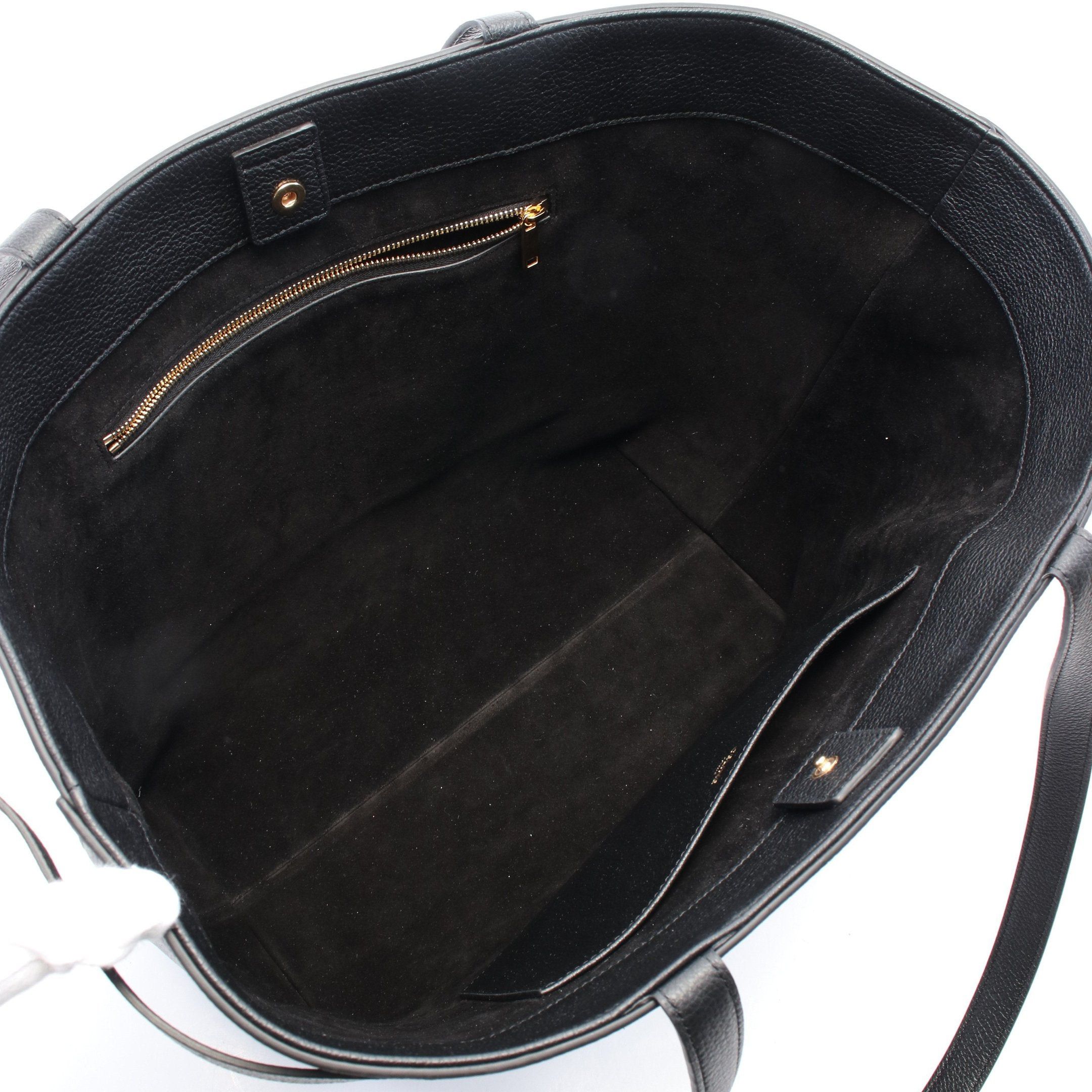 Celine Celine Medium Hippopotamus Anais Cuill Triomphe Shoulder Bag Tote Leather Black Size ONE SIZE - 3 Thumbnail