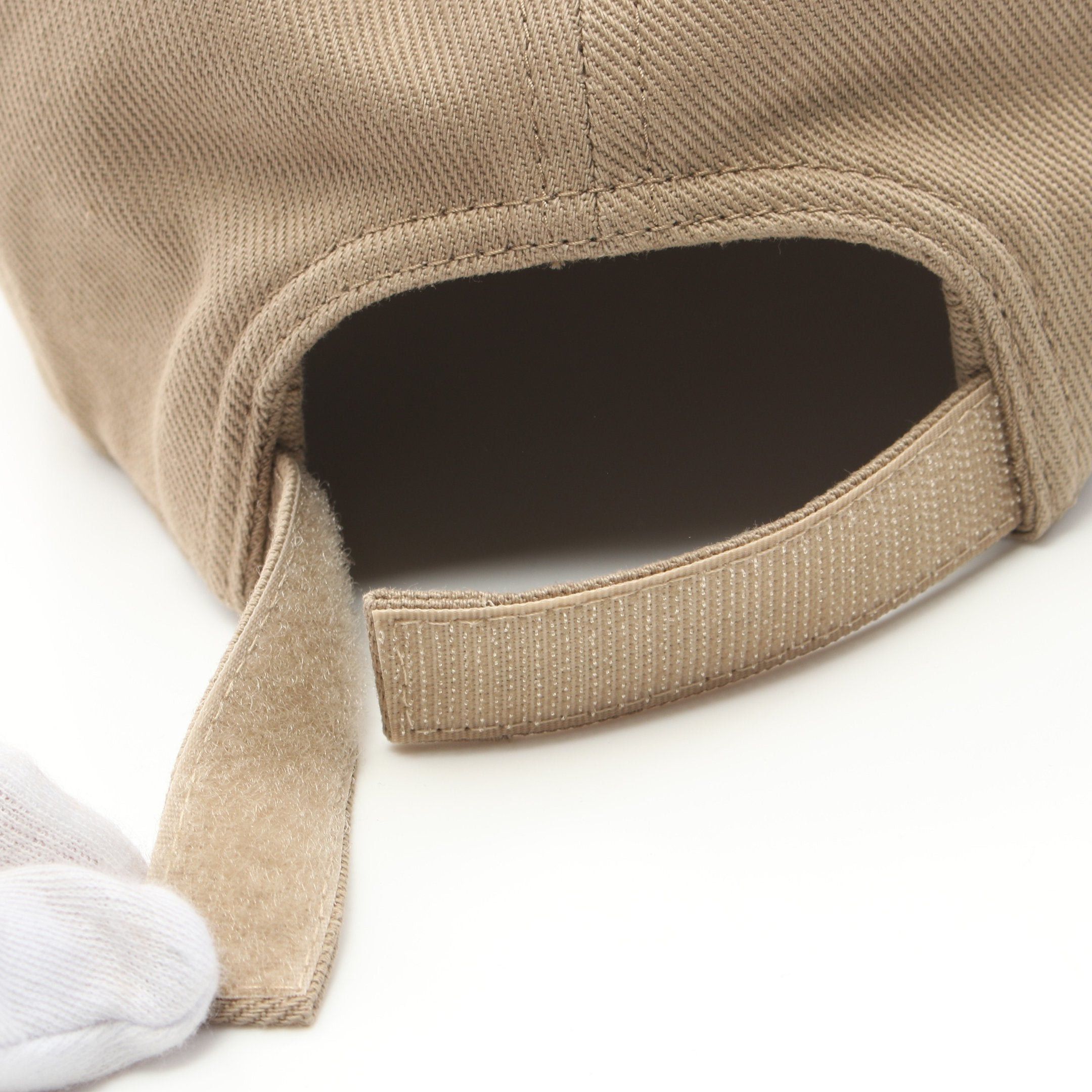 Prada Prada Baseball Cap Cotton Beige Size ONE SIZE - 7 Thumbnail
