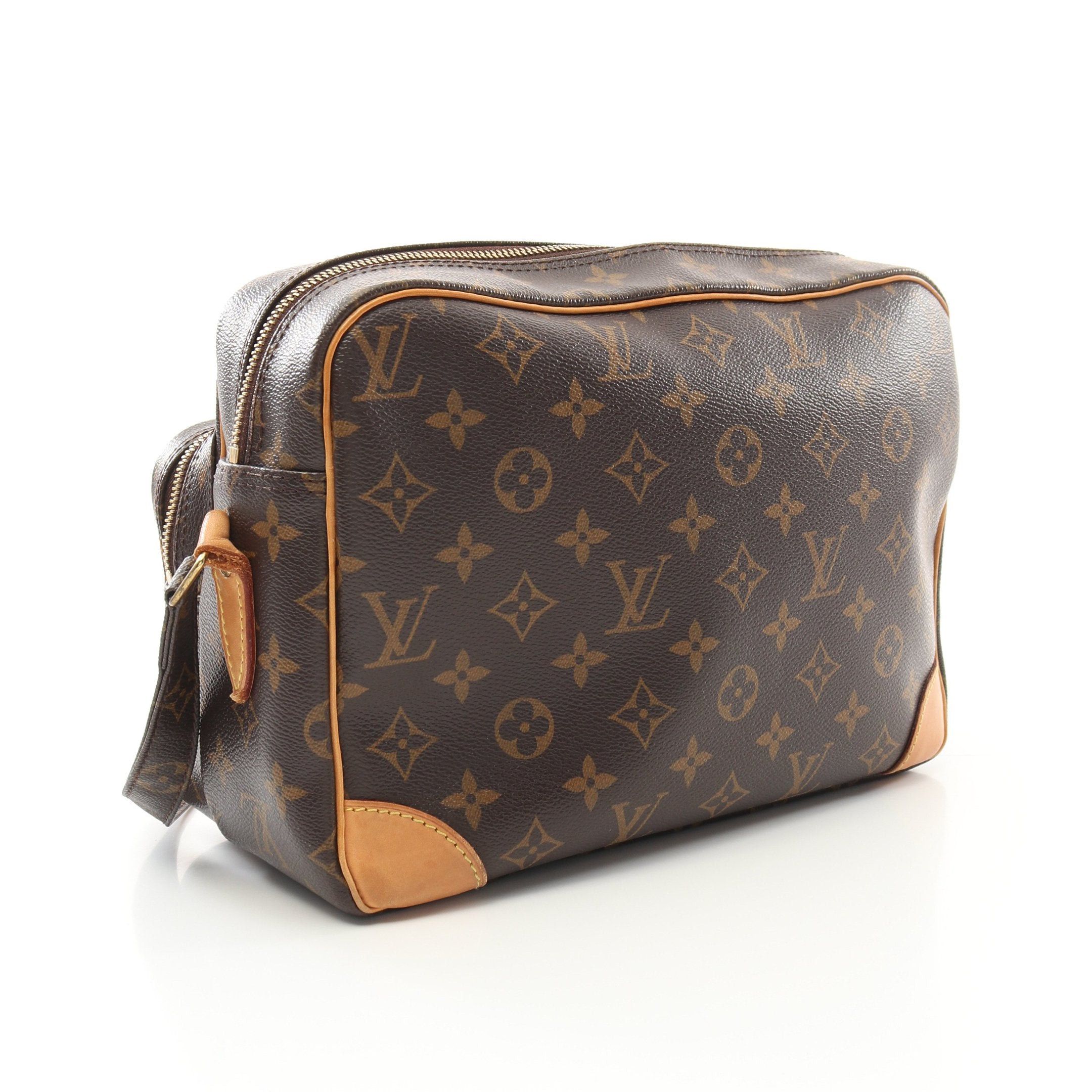 Louis Vuitton Louis Vuitton Nil Monogram Shoulder Bag Leather Brown Size ONE SIZE - 2 Thumbnail