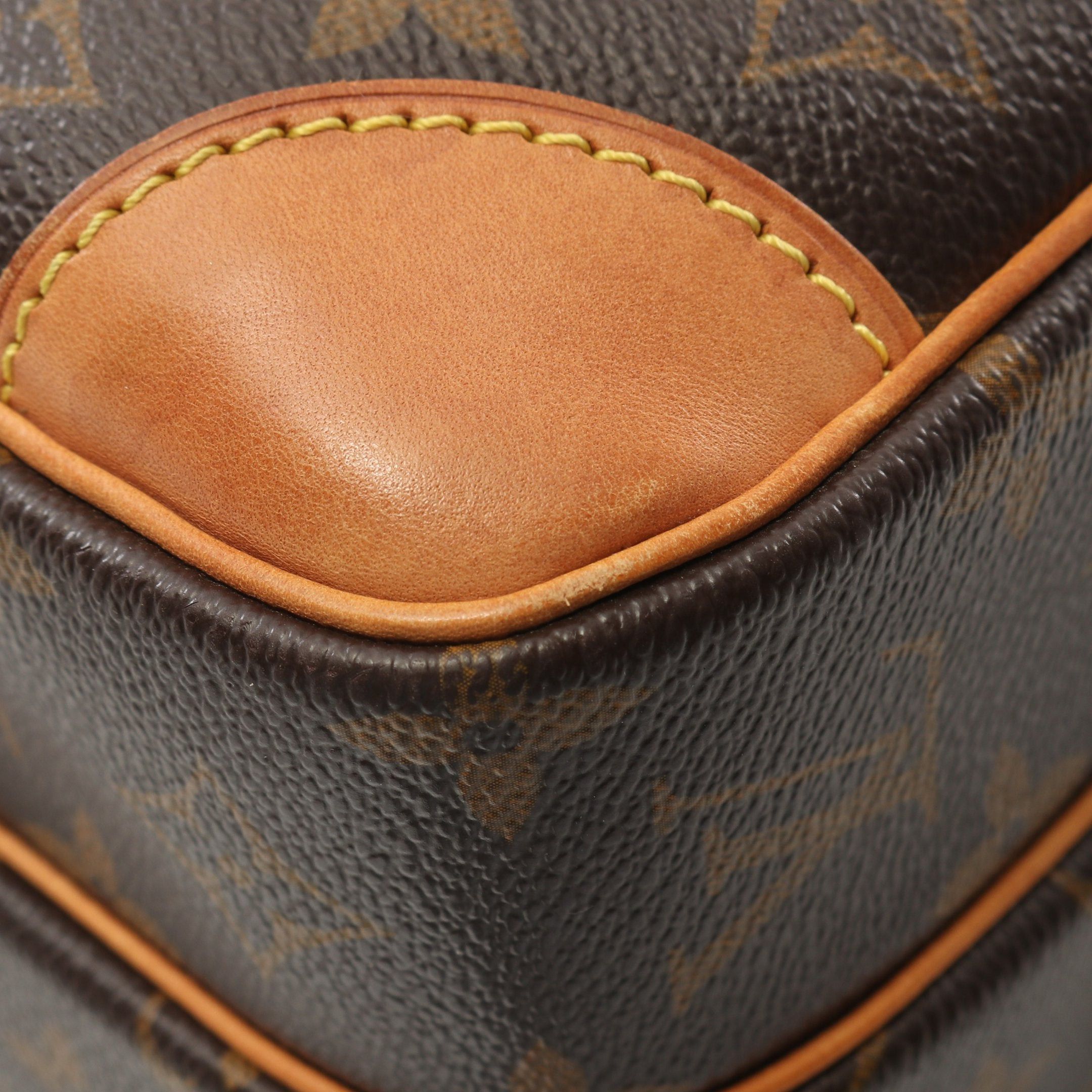Louis Vuitton Louis Vuitton Nil Monogram Shoulder Bag Leather Brown Size ONE SIZE - 6 Thumbnail