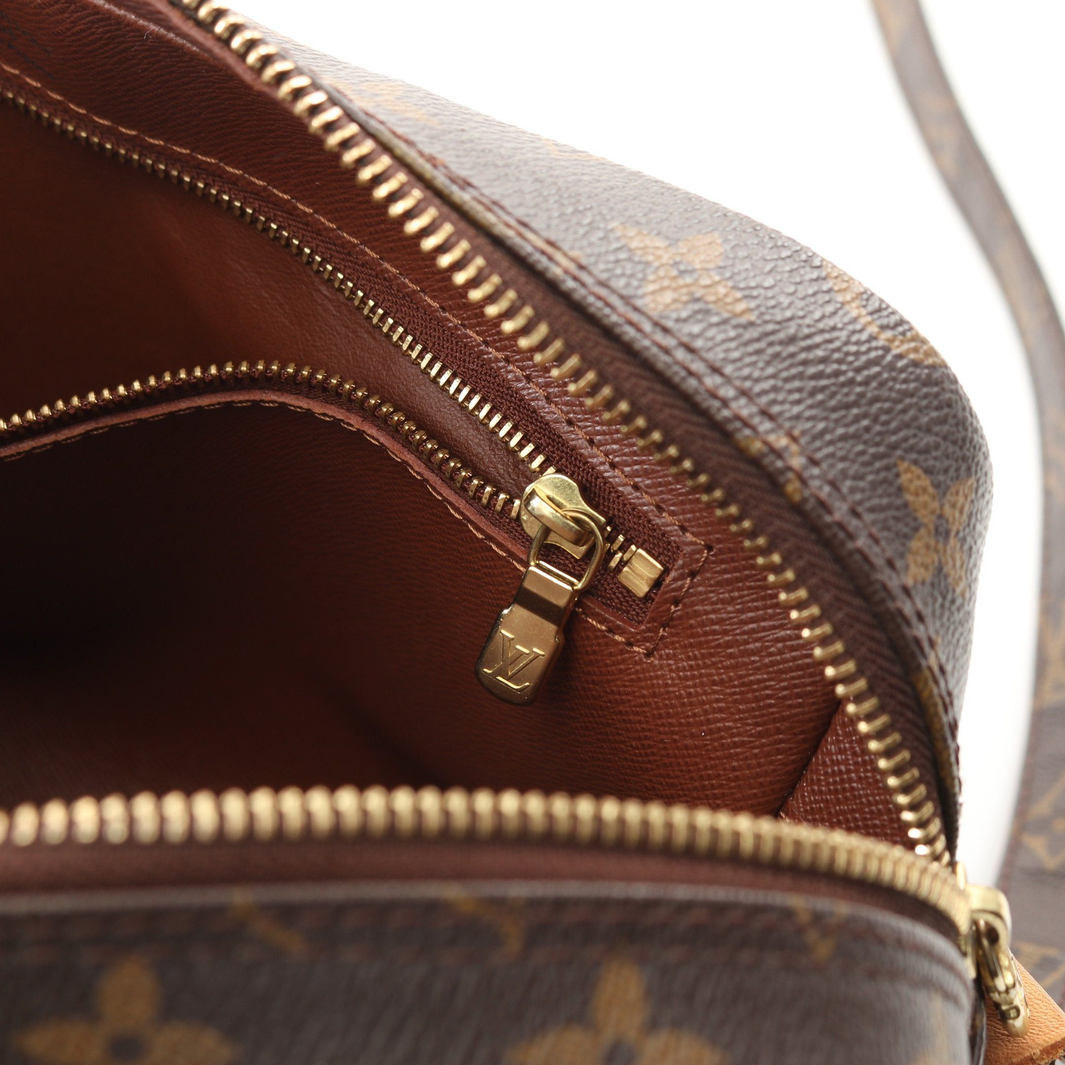Louis Vuitton Louis Vuitton Nil Monogram Shoulder Bag Leather Brown Size ONE SIZE - 11 Thumbnail