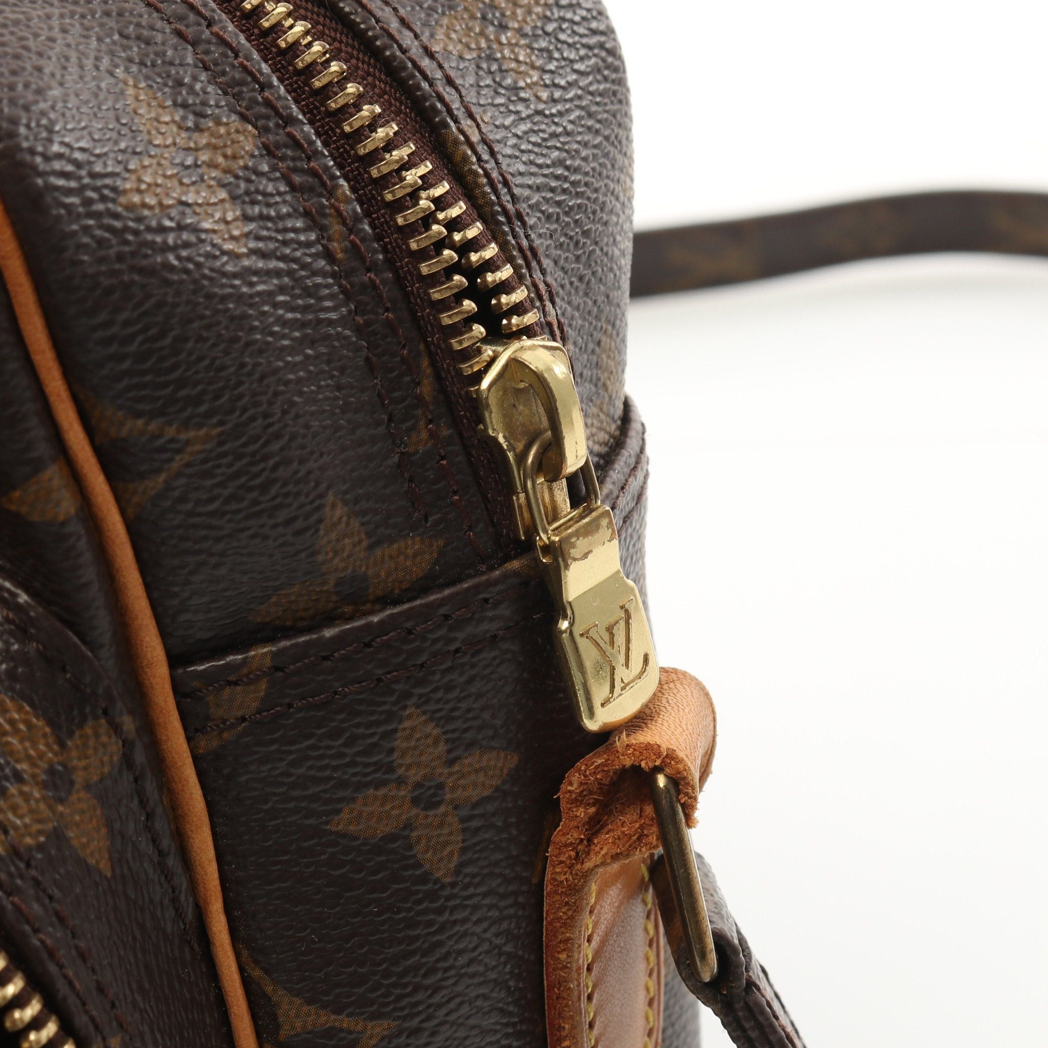 Louis Vuitton Louis Vuitton Nil Monogram Shoulder Bag Leather Brown Size ONE SIZE - 9 Thumbnail