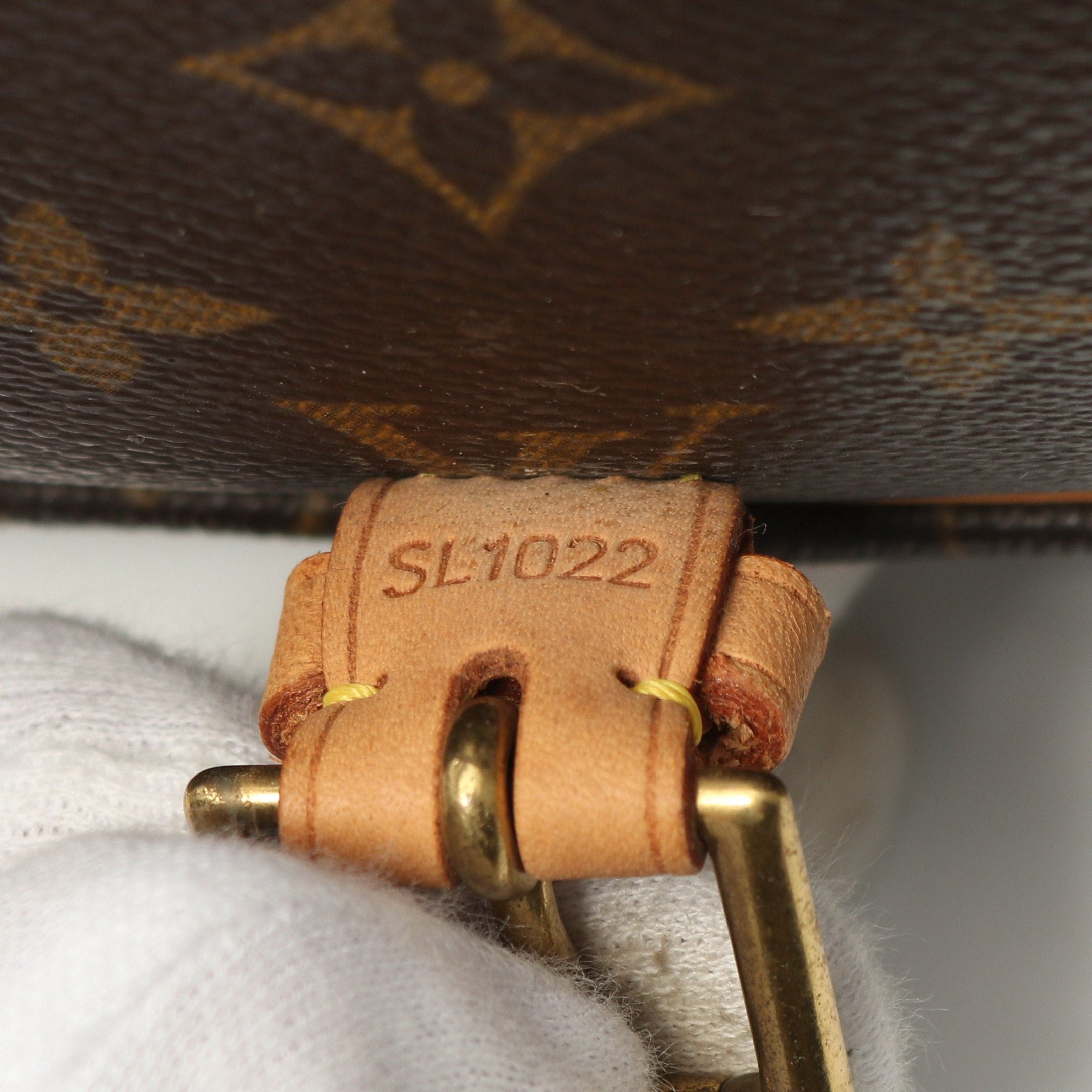 Louis Vuitton Louis Vuitton Sologne Monogram Shoulder Bag Leather Brown Size ONE SIZE - 5 Thumbnail