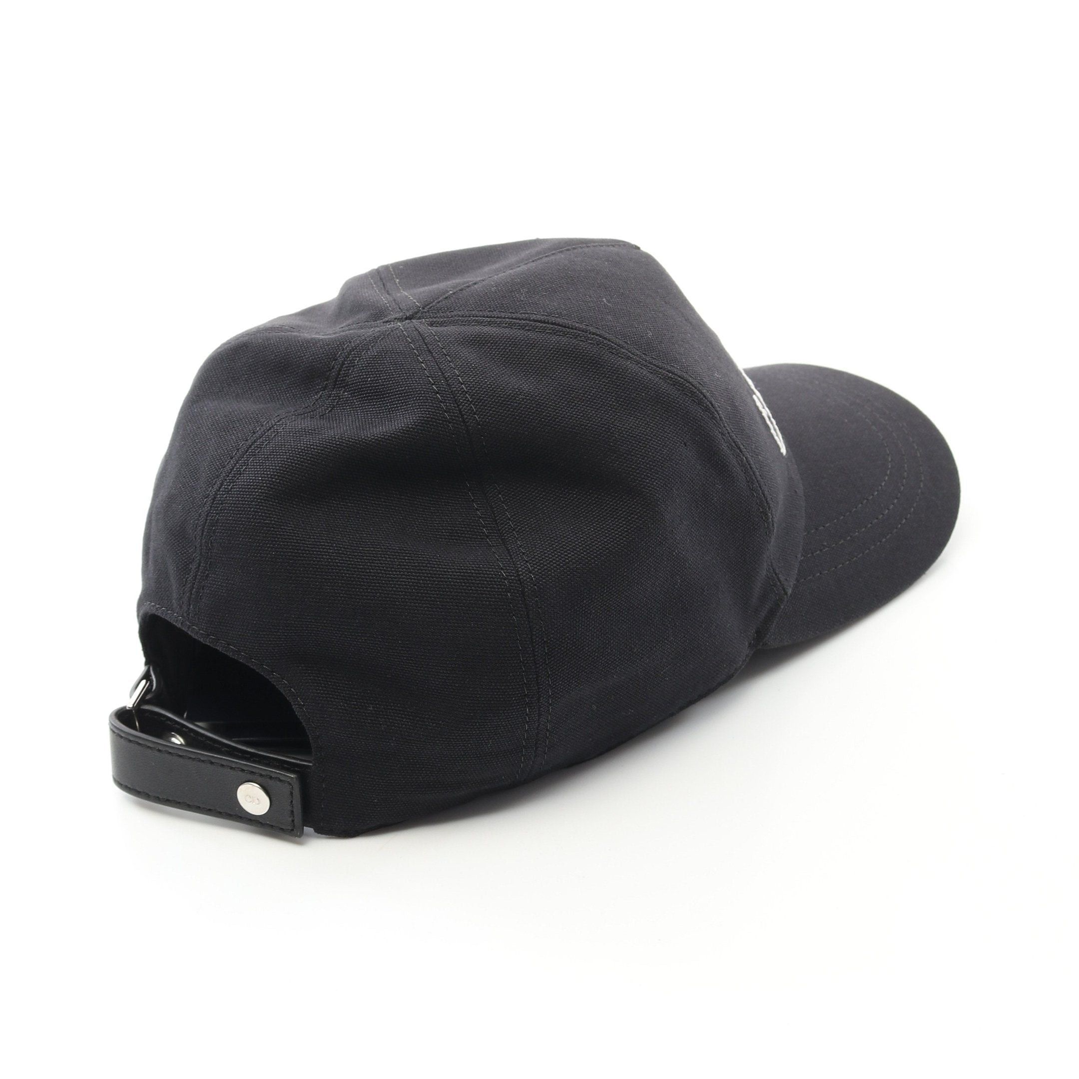 Dior Dior Baseball Cap Logo Canvas Black Size ONE SIZE - 2 Thumbnail