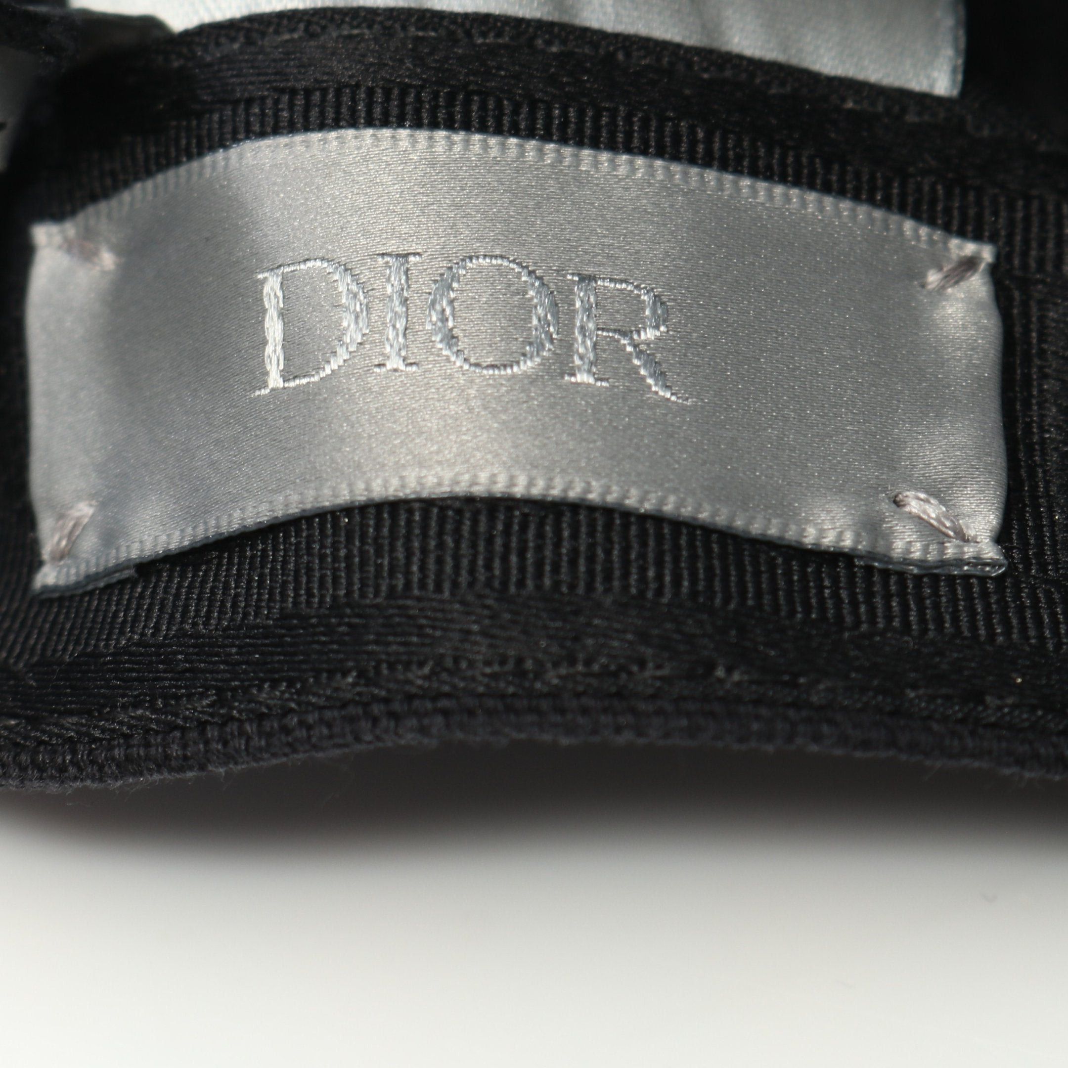 Dior Dior Baseball Cap Logo Canvas Black Size ONE SIZE - 4 Thumbnail