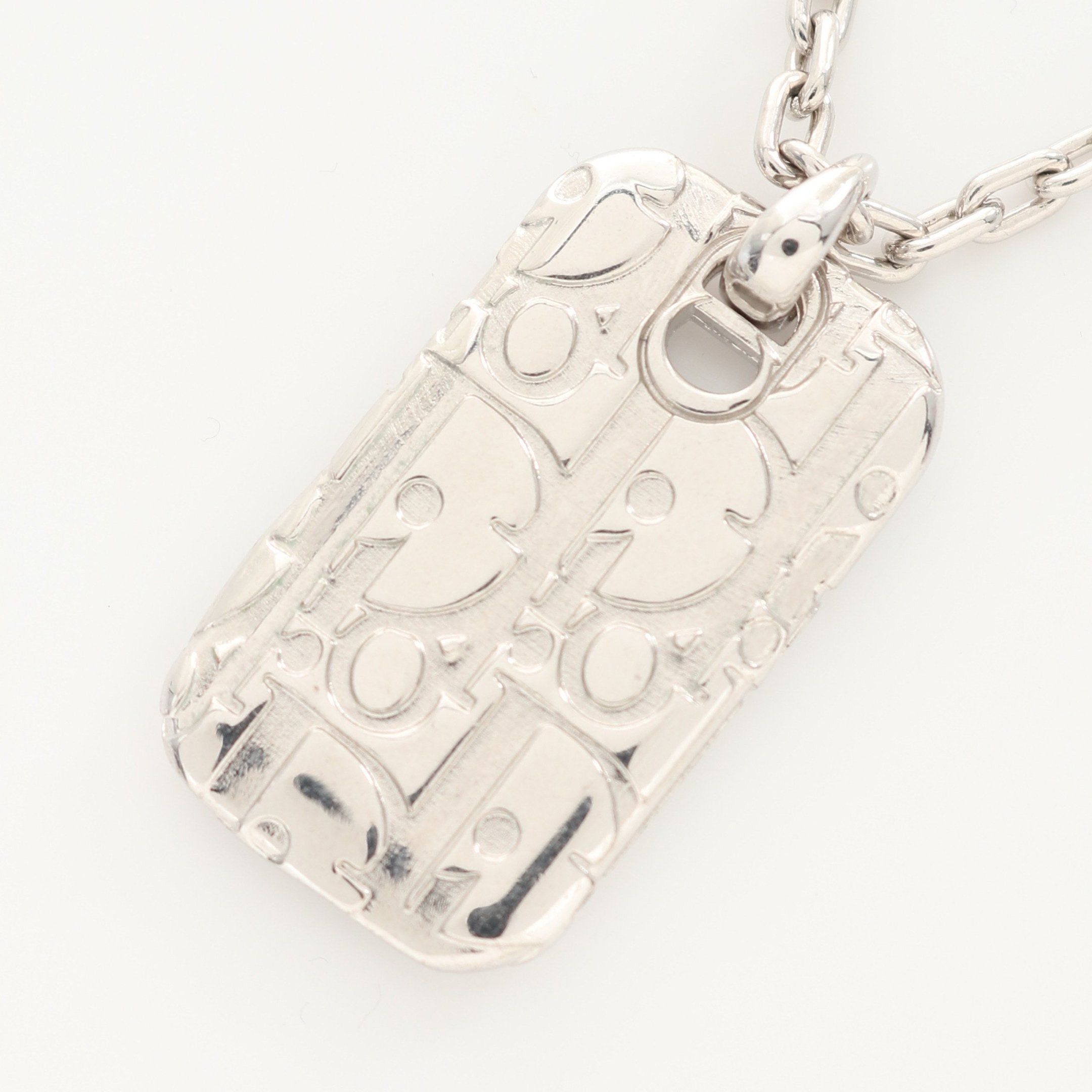 Dior Dior Blade Necklace Silver Size ONE SIZE - 2 Thumbnail