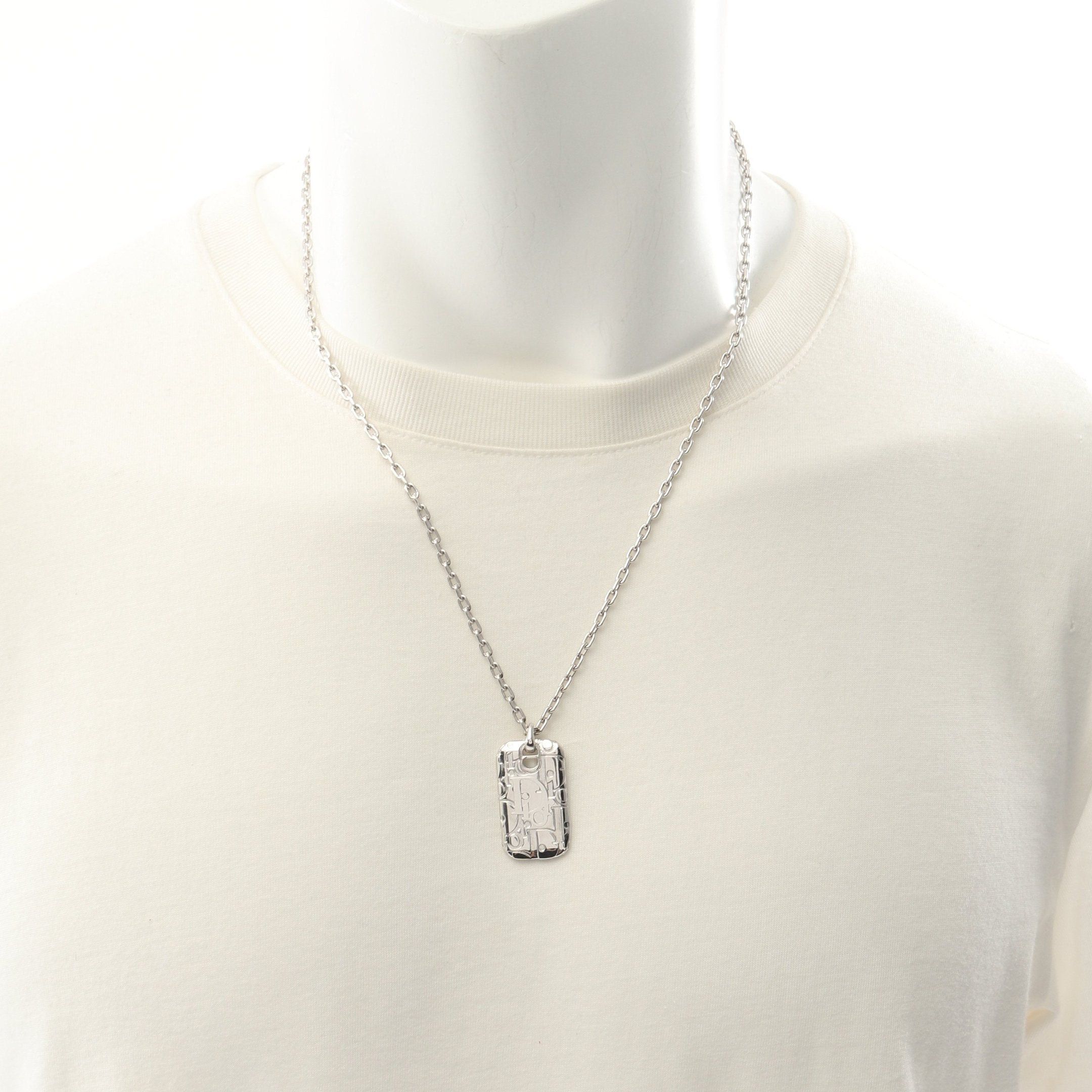 Dior Dior Blade Necklace Silver Size ONE SIZE - 5 Thumbnail