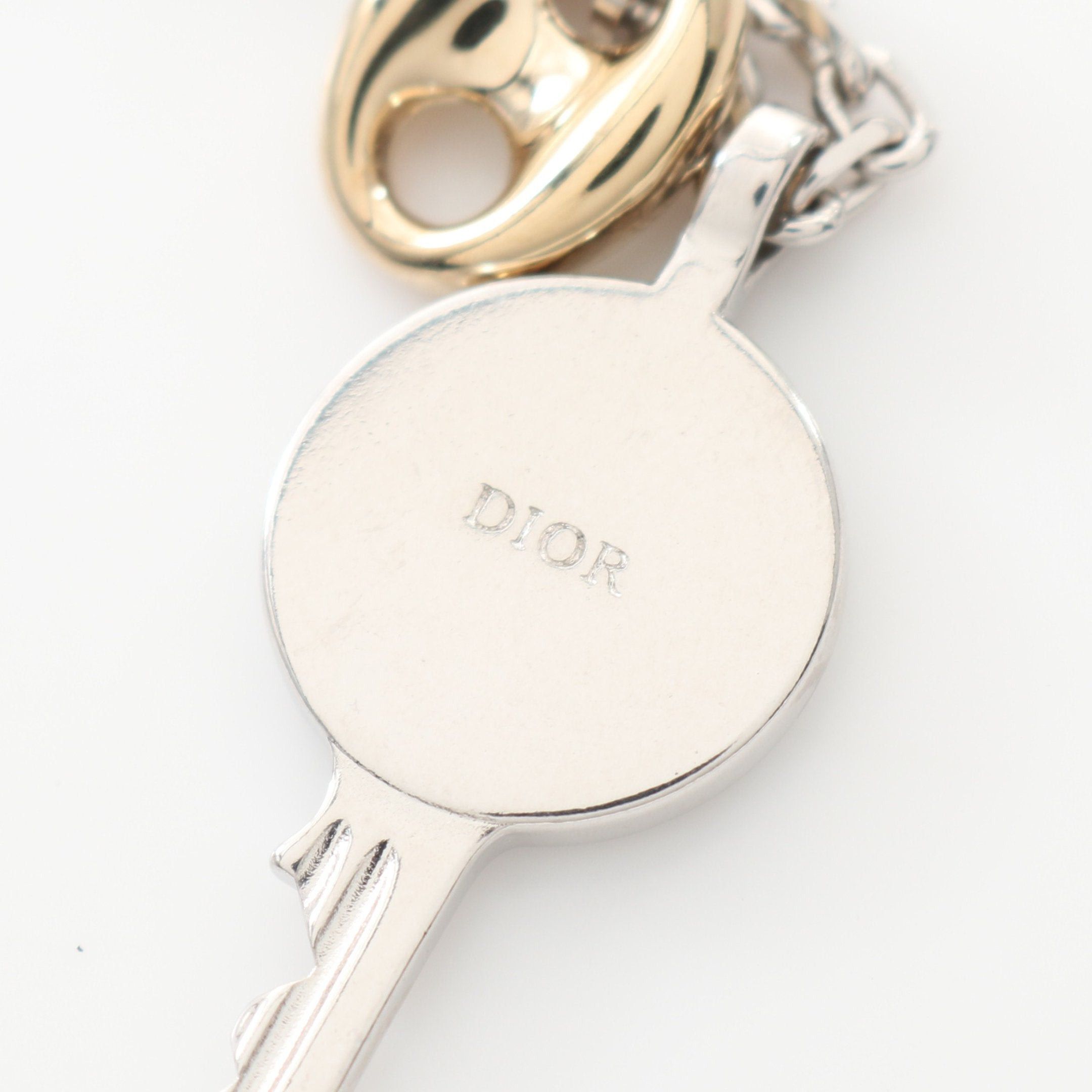 Dior Dior Necklace Gp Silver Gold Size ONE SIZE - 5 Thumbnail