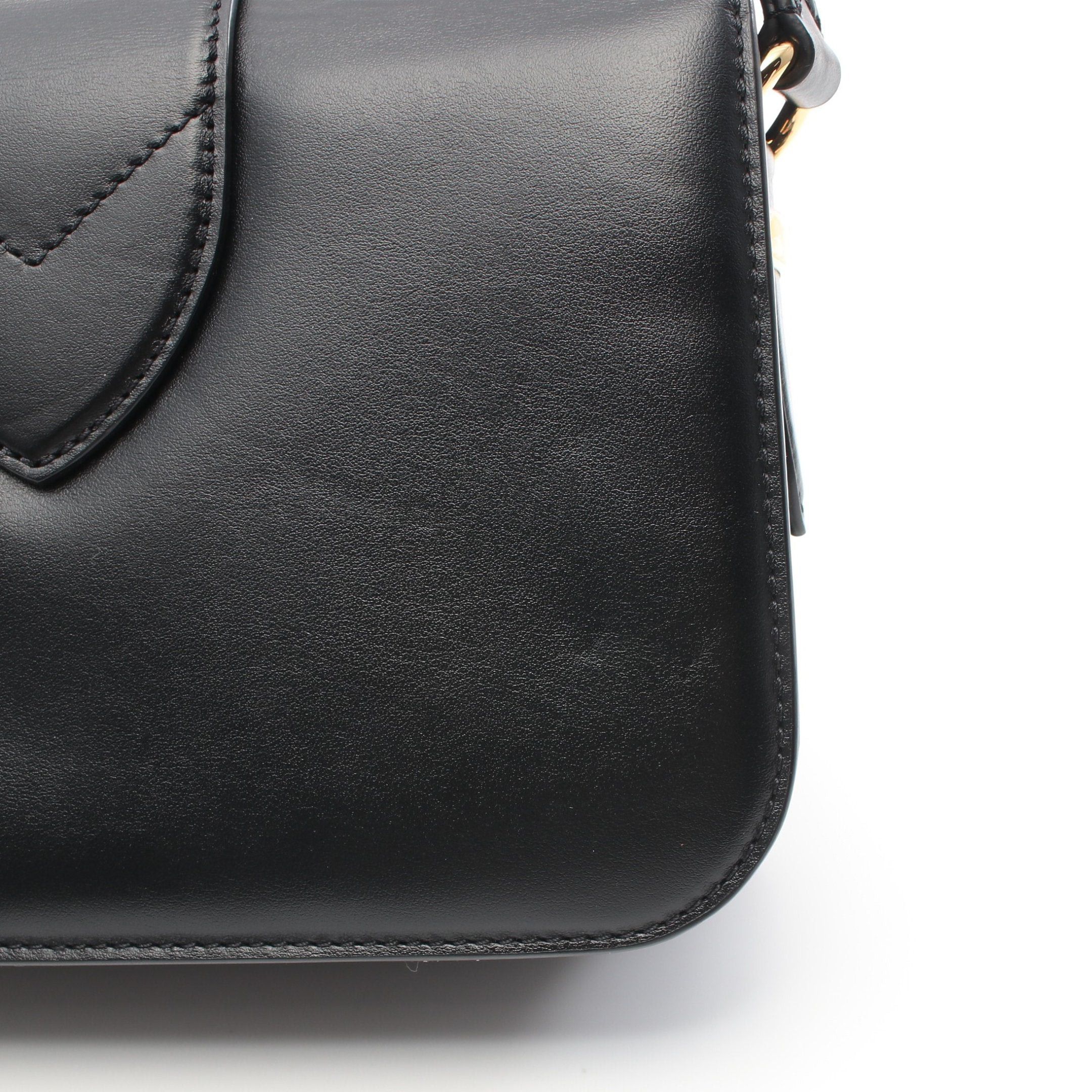 Louis Vuitton Louis Vuitton Lv Pont9 Pont Neuf Noir Shoulder Bag Leather Black Size ONE SIZE - 7 Thumbnail