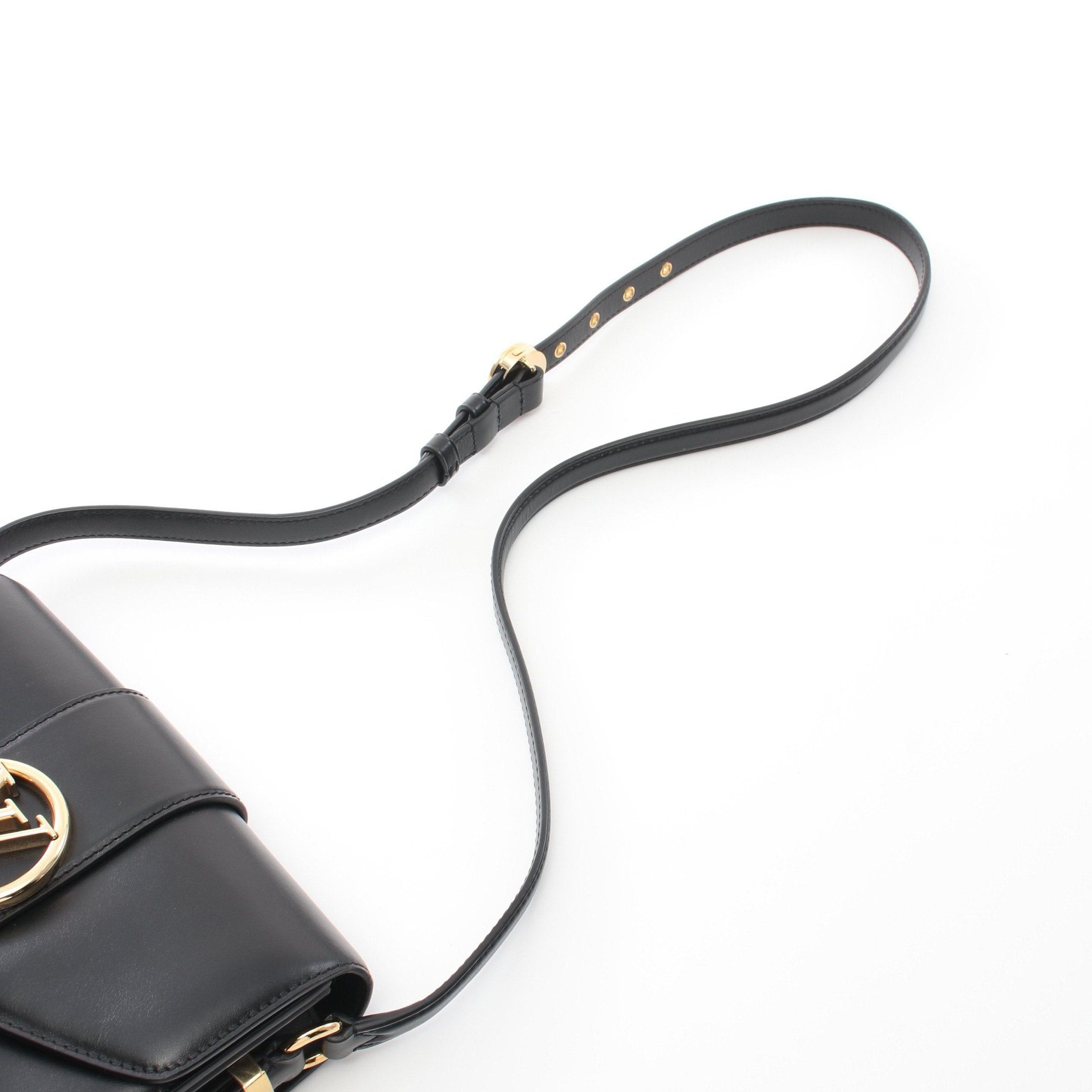 Louis Vuitton Louis Vuitton Lv Pont9 Pont Neuf Noir Shoulder Bag Leather Black Size ONE SIZE - 9 Thumbnail