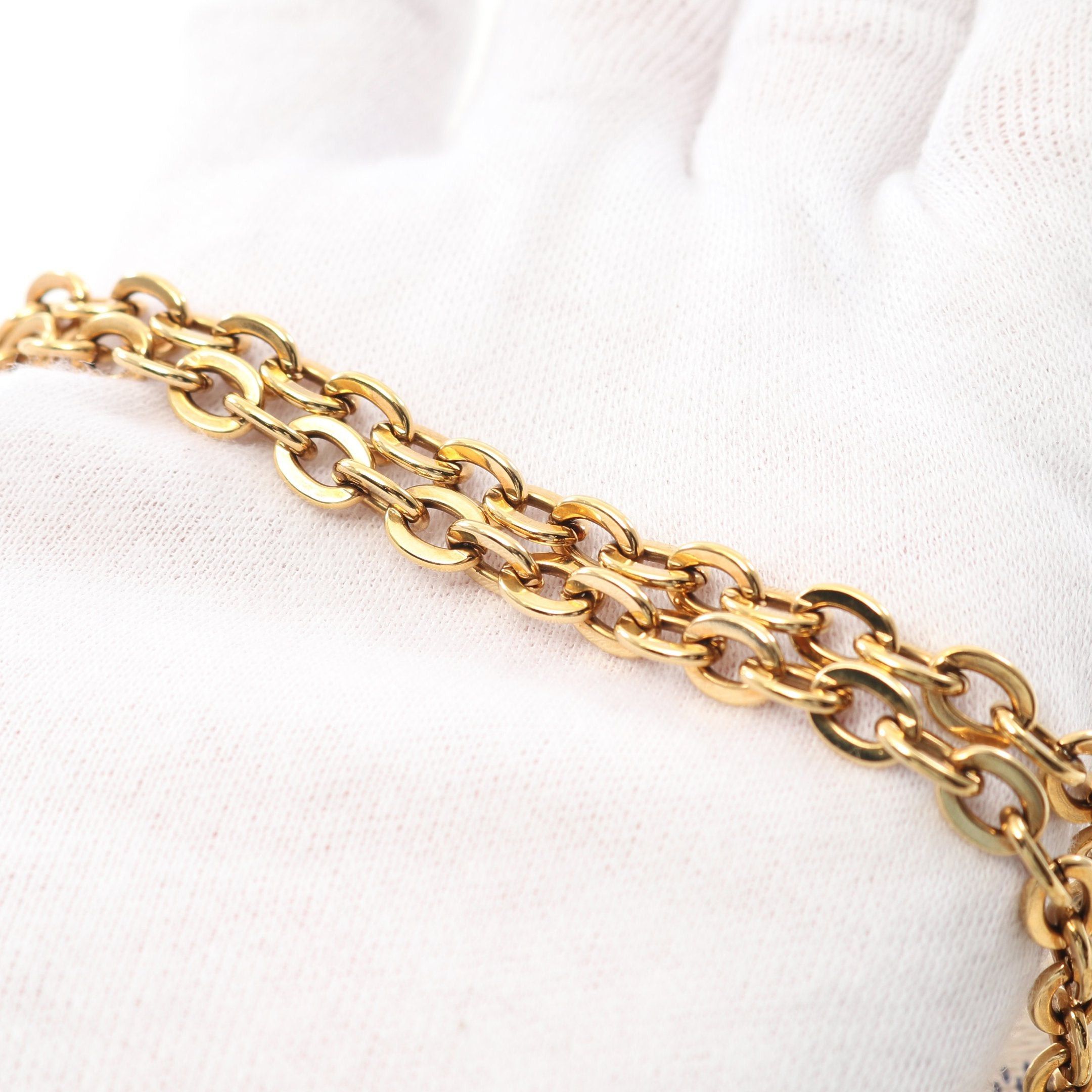Louis Vuitton Louis Vuitton Pochette Felicie Damier Azur Chain Wallet White Size ONE SIZE - 8 Thumbnail