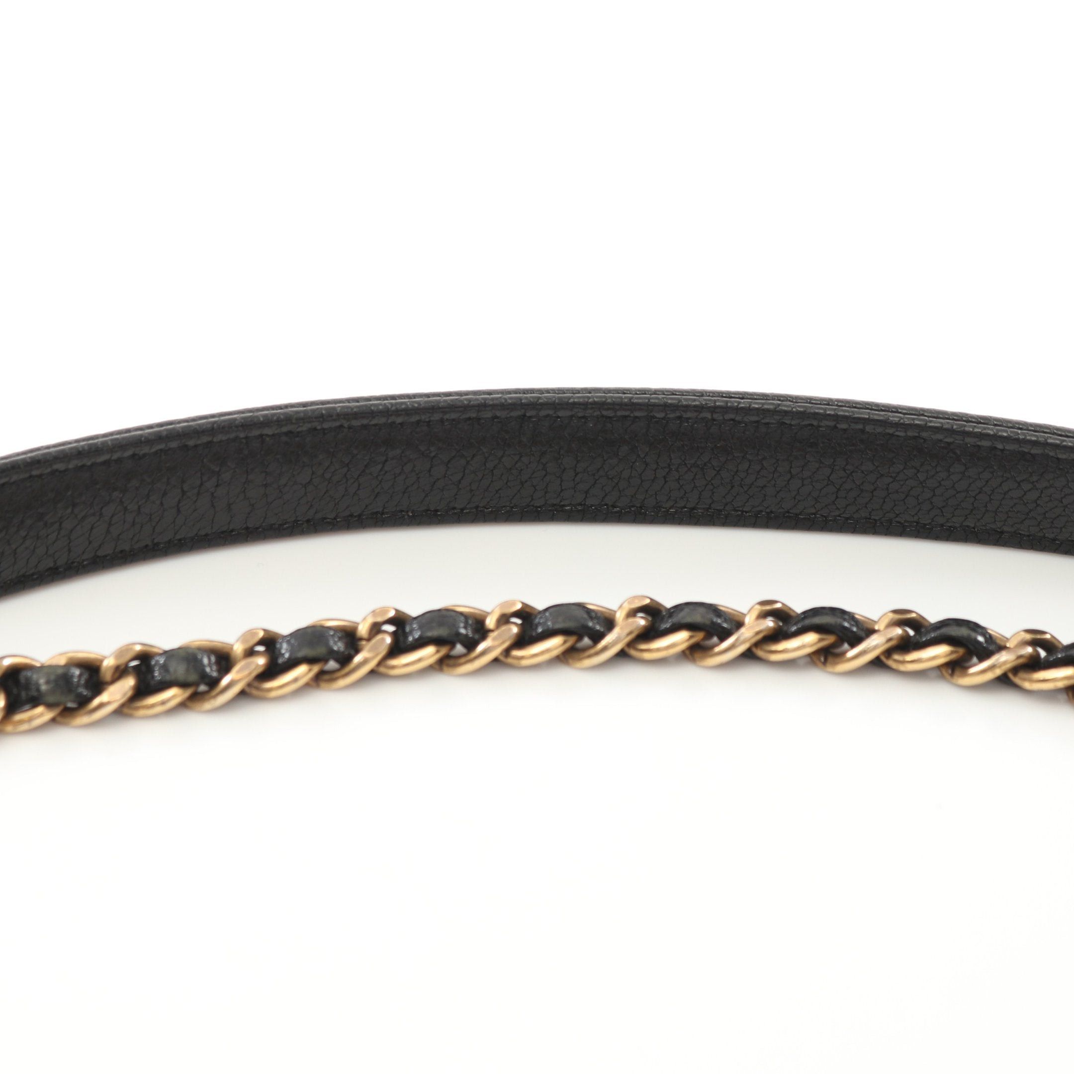 Chanel Chanel Coco Mark Quilting Flap Bag Chain Shoulder Leather Black Antique Gold Hardware Size ONE SIZE - 6 Thumbnail